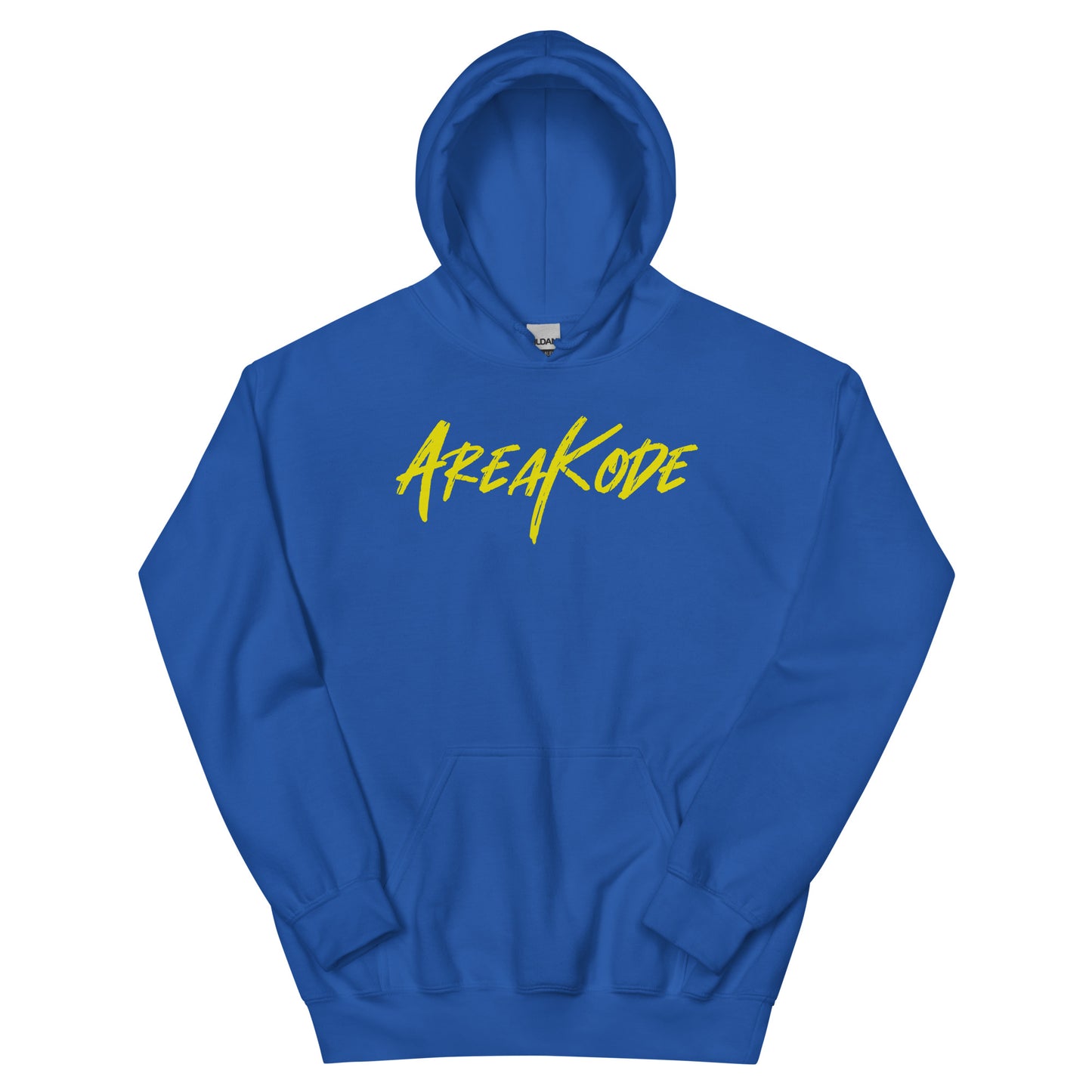 AreaKode Unisex Hoodie (yellow)