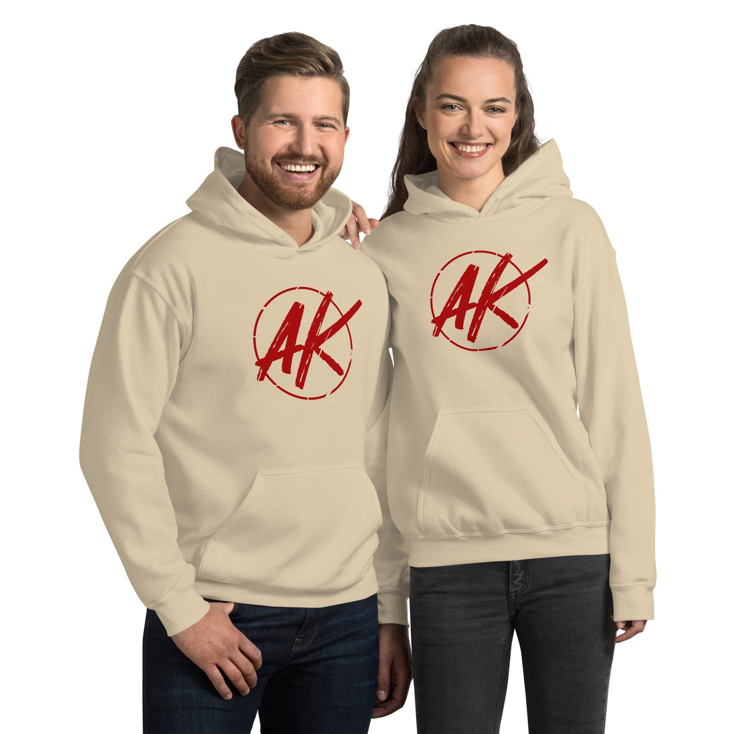 AK Unisex Hoodie (red)