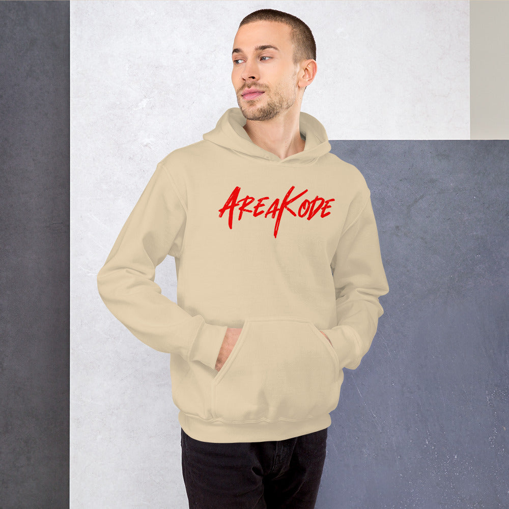 Unisex AreaKode Unisex Hoodie (red)