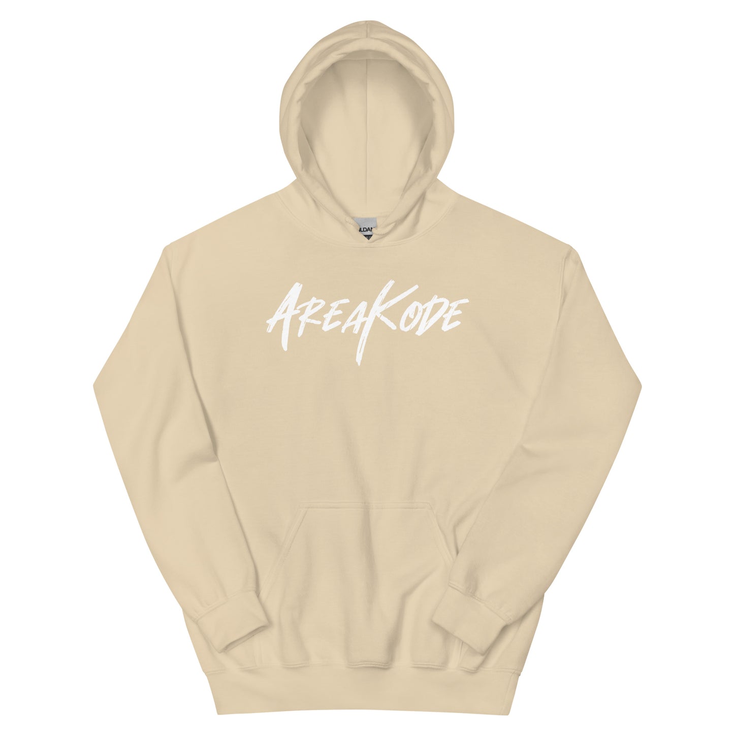 AreaKode Unisex Hoodie (white)
