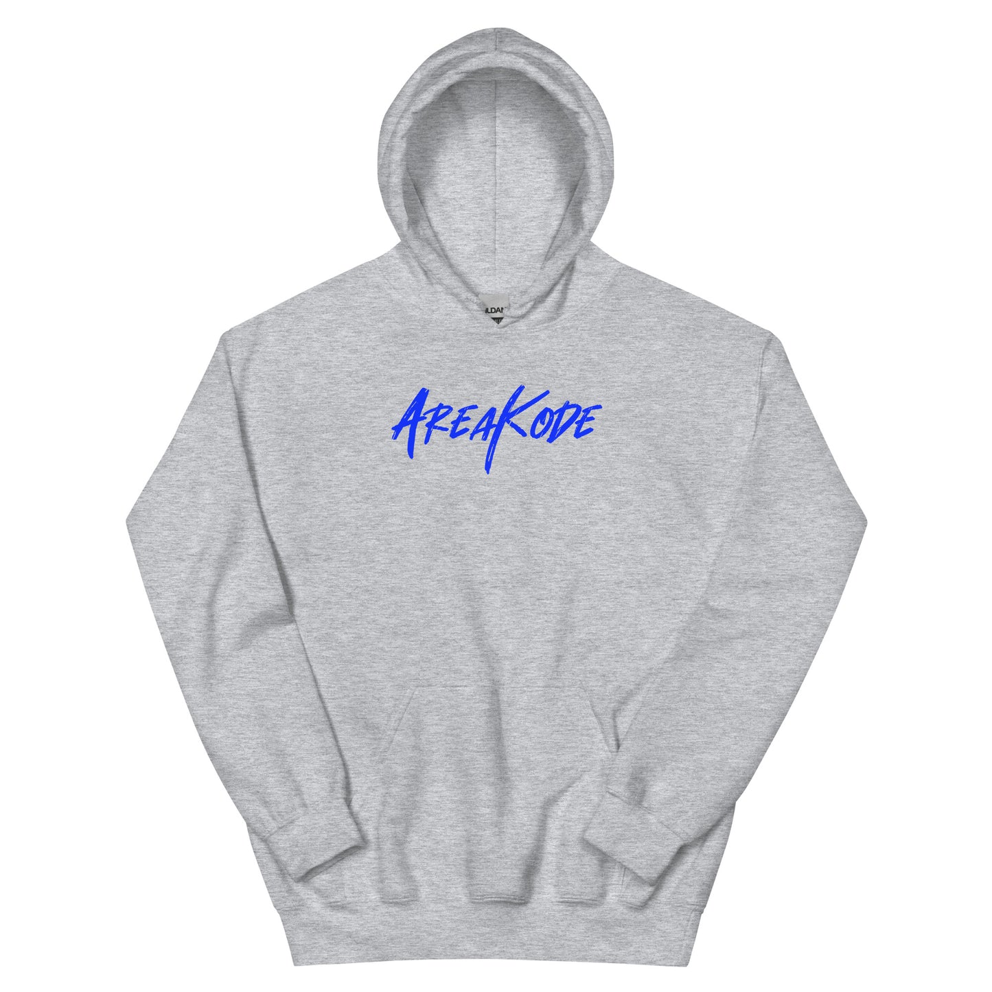 AreaKode Unisex Hoodie (blue)