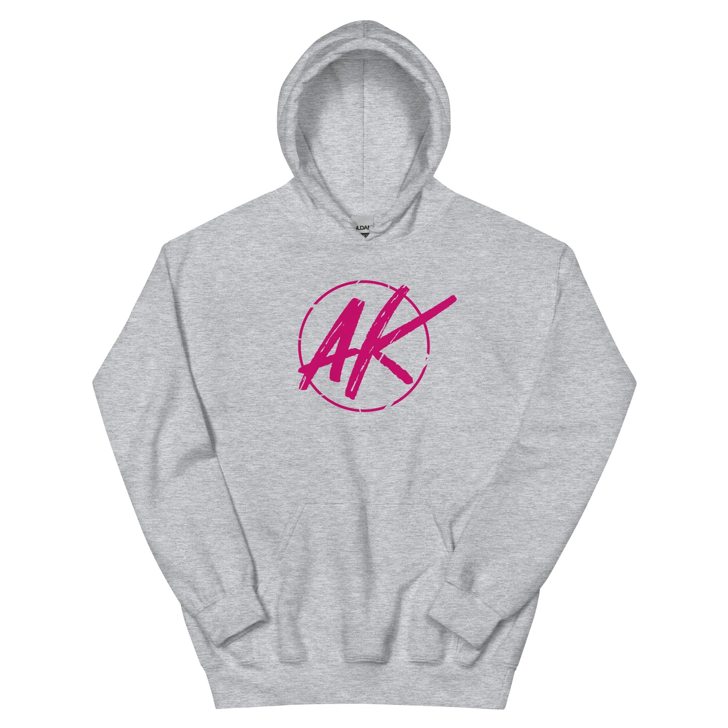AK Unisex Hoodie (fuchsia)