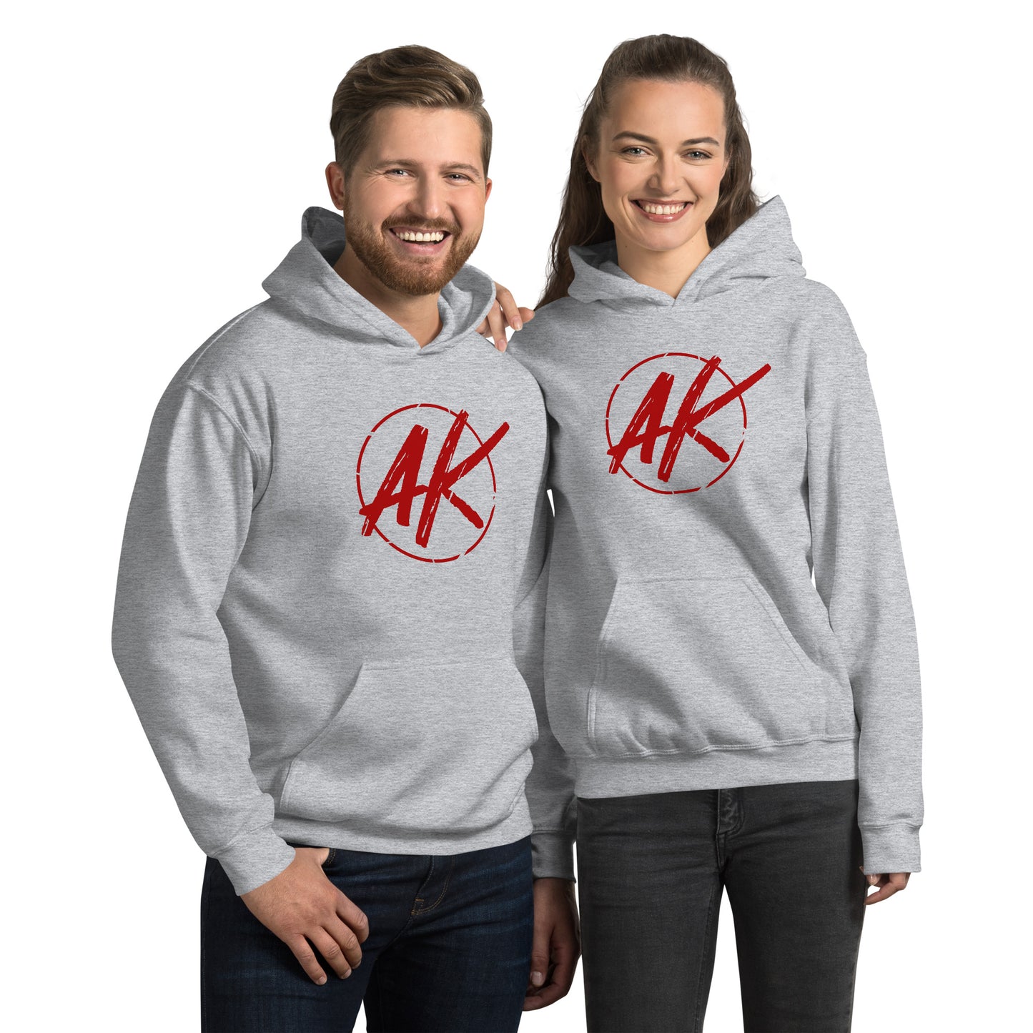 AK Unisex Hoodie (red)