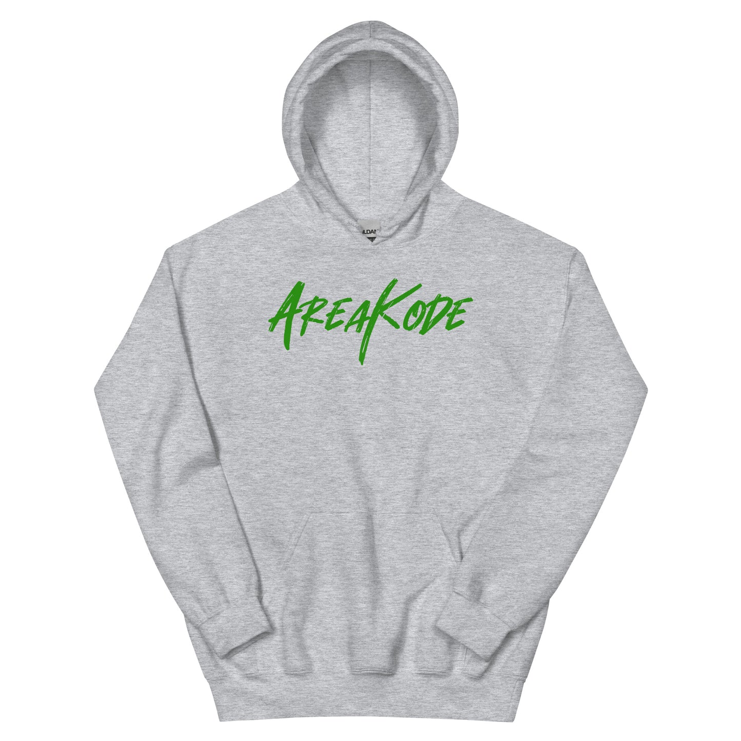 AreaKode Unisex Hoodie (green)