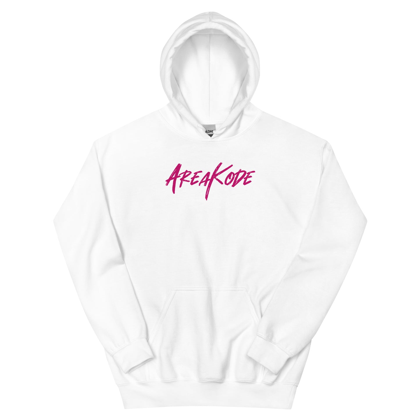 AreaKode Unisex Hoodie (fuchsia)