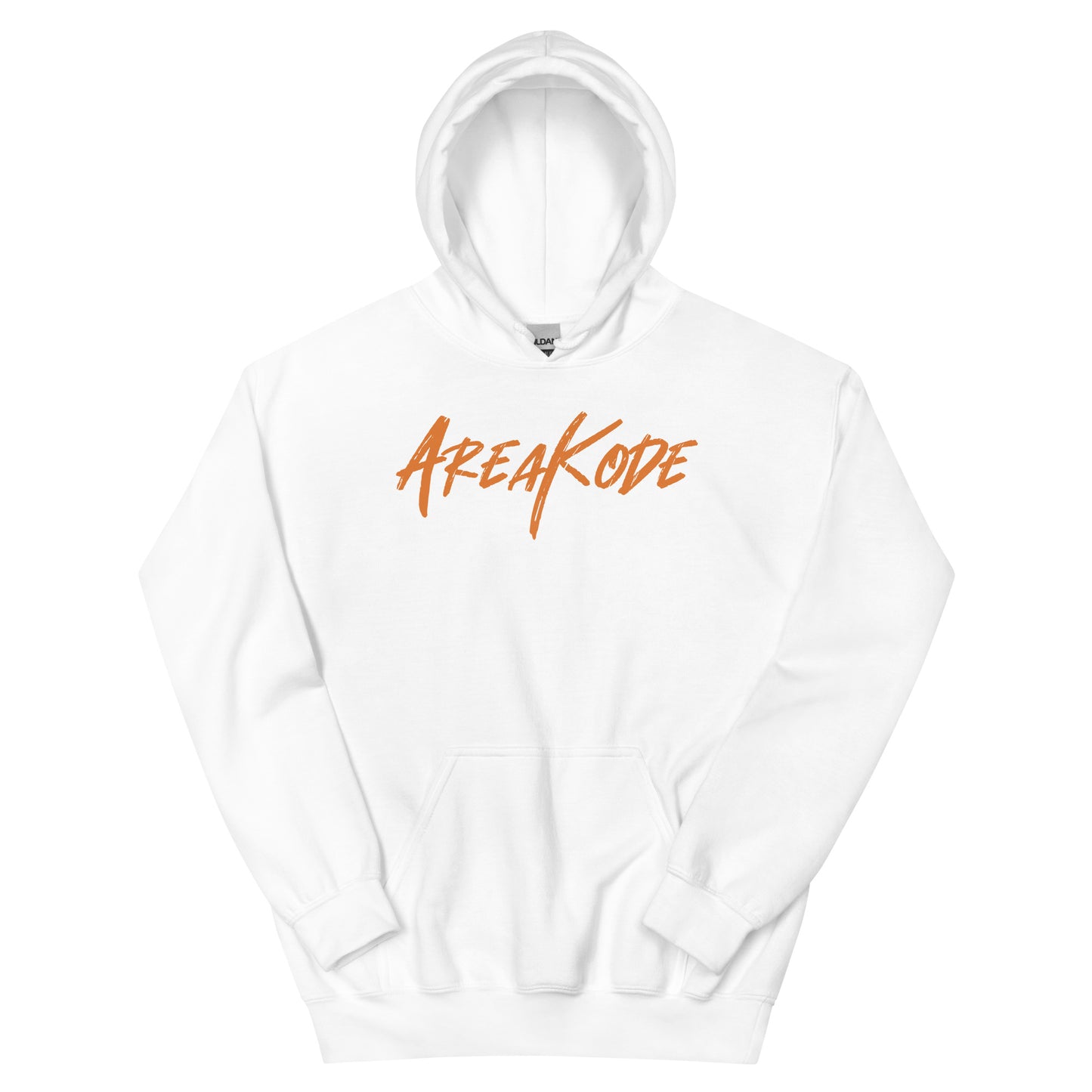 AreaKode Unisex Hoodie (orange)