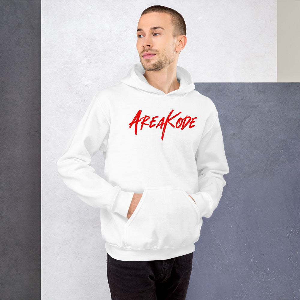 Unisex AreaKode Unisex Hoodie (red)