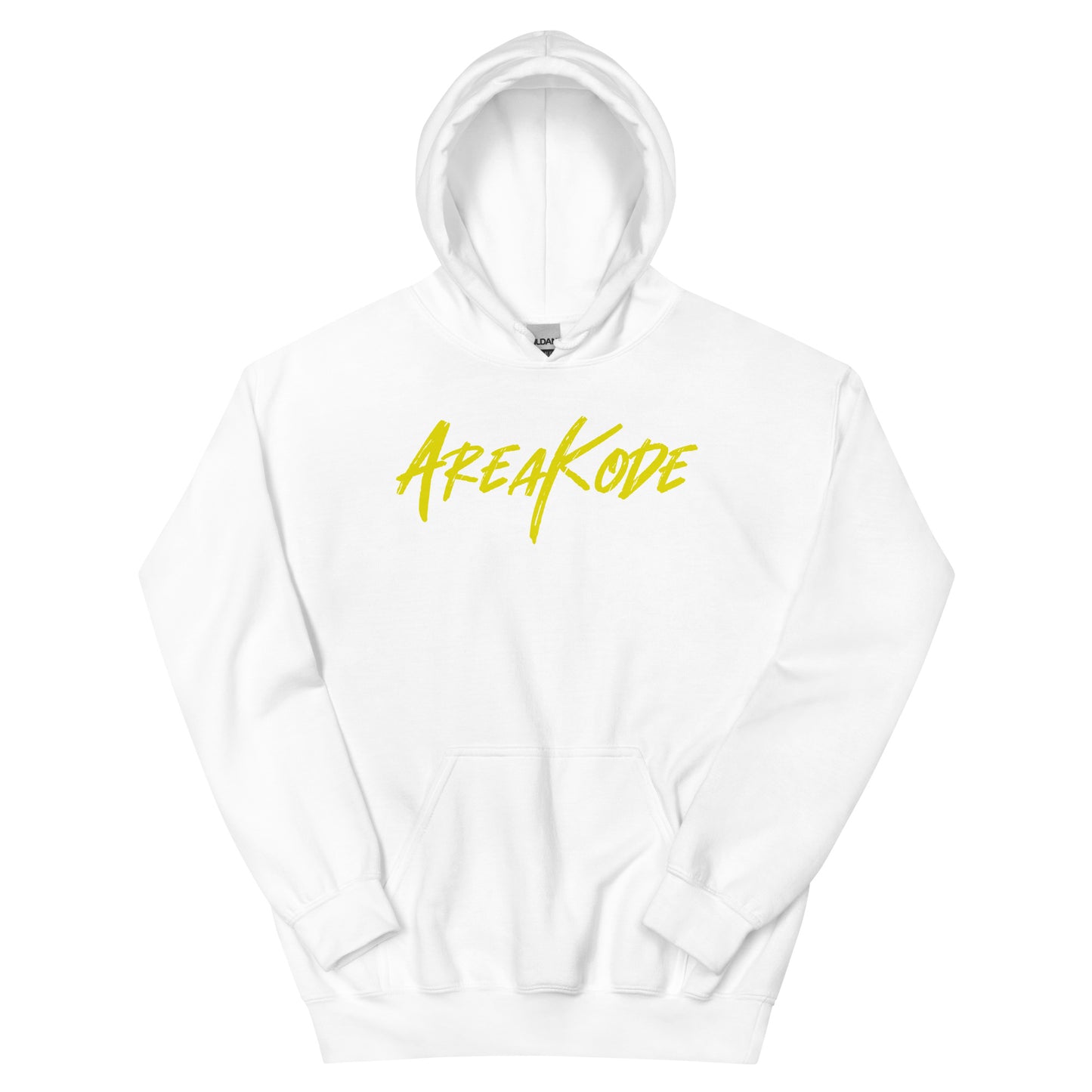 AreaKode Unisex Hoodie (yellow)