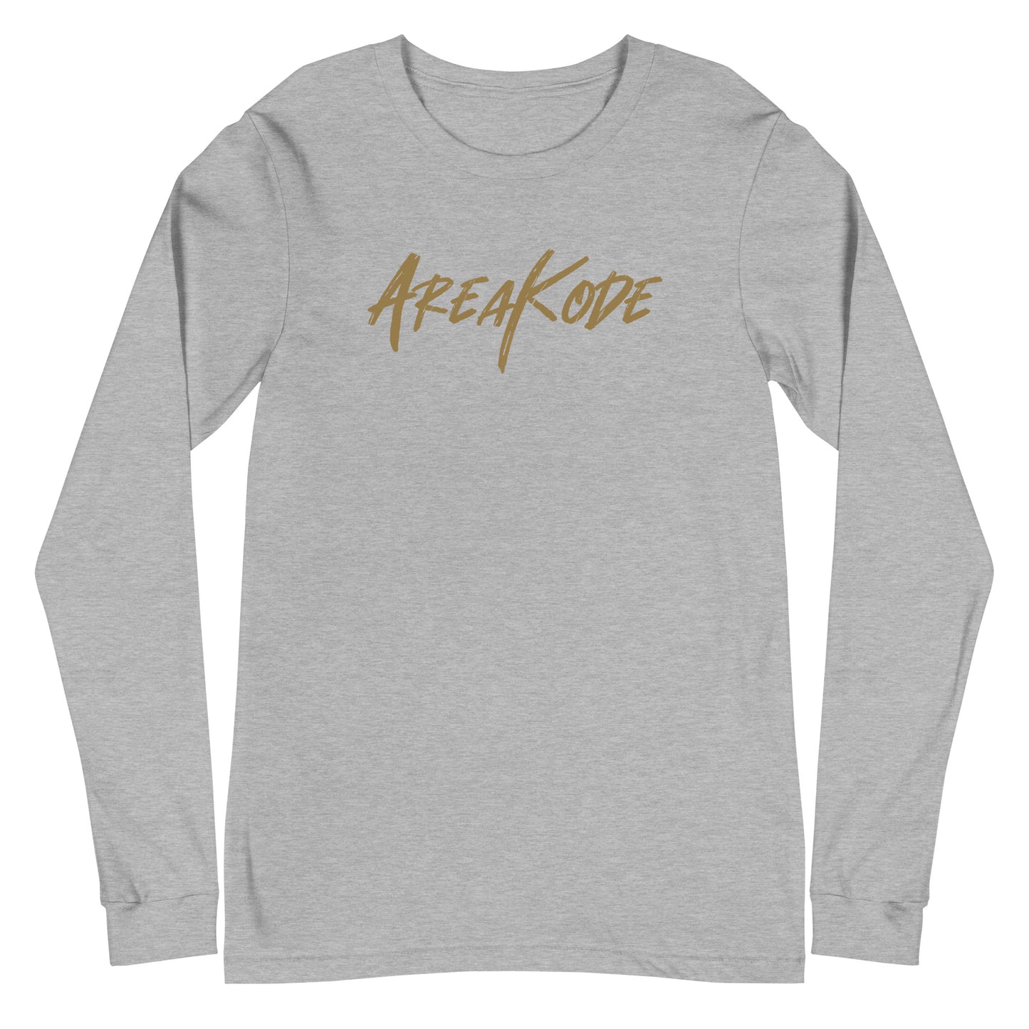 AreaKode - Unisex Long Sleeve (gold)