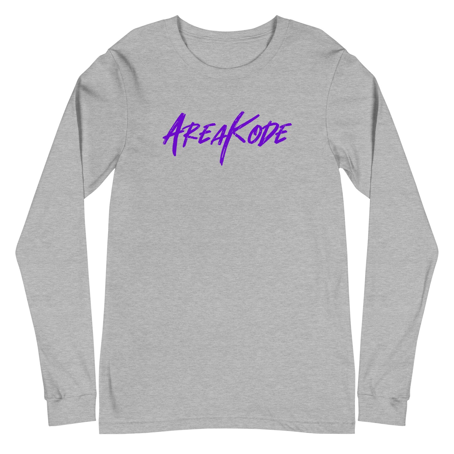 AreaKode - Unisex Long Sleeve (purple)