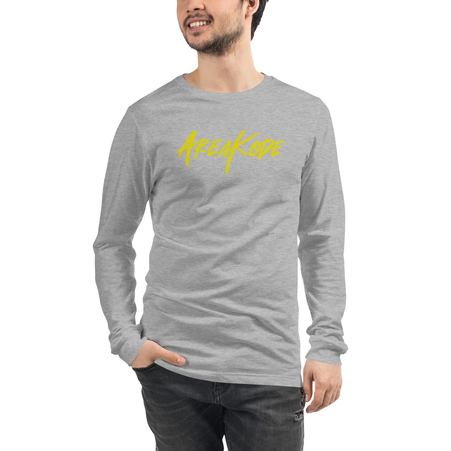AreaKode - Unisex Long Sleeve (yellow)