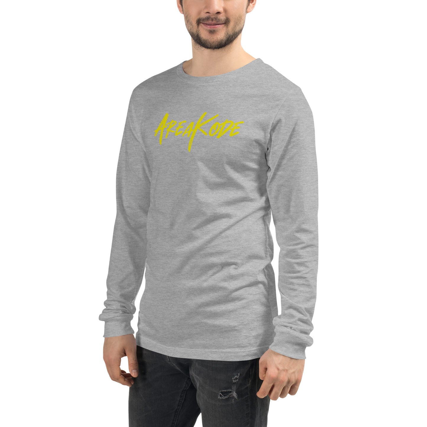 AreaKode - Unisex Long Sleeve (yellow)