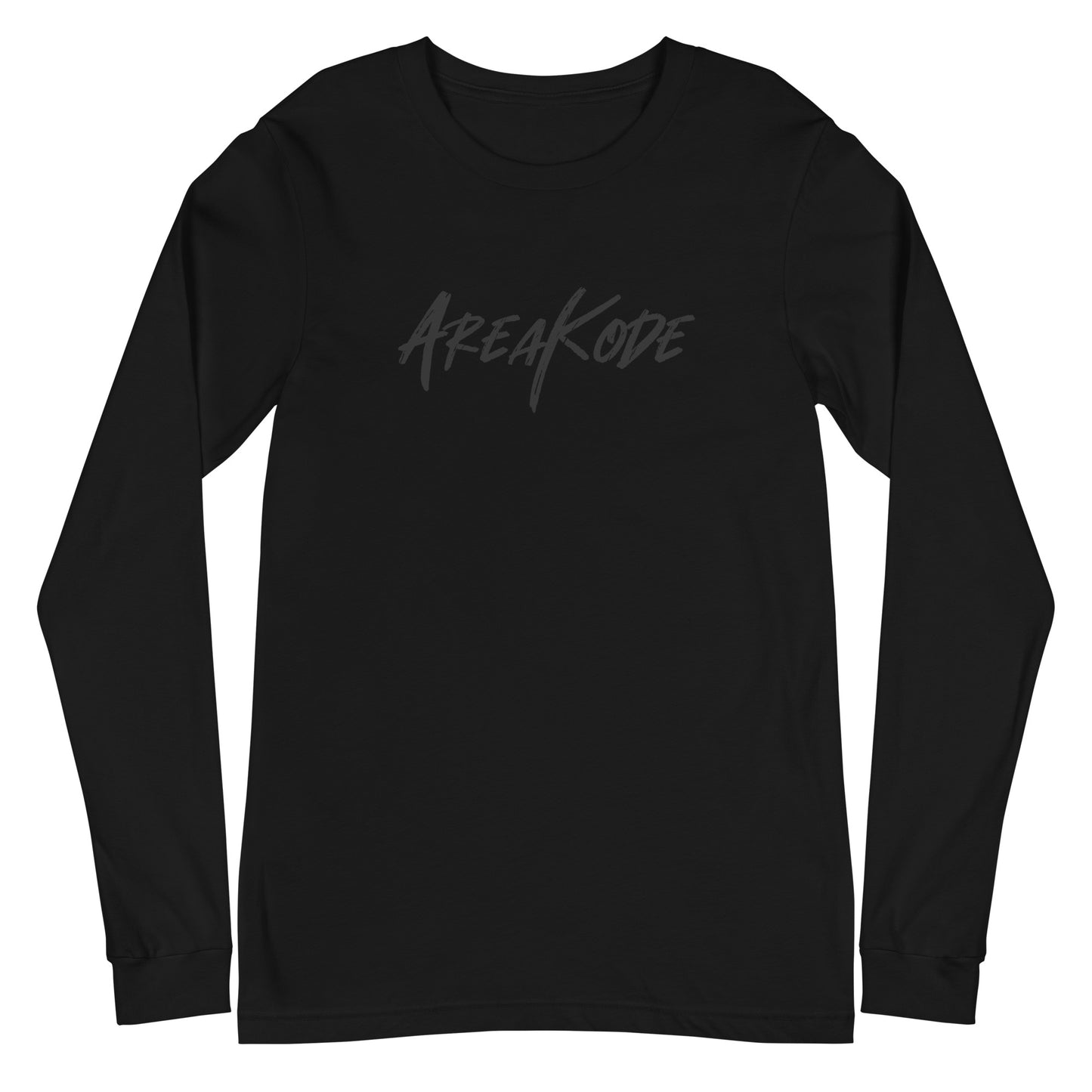 AreaKode - Unisex Long Sleeve (black)