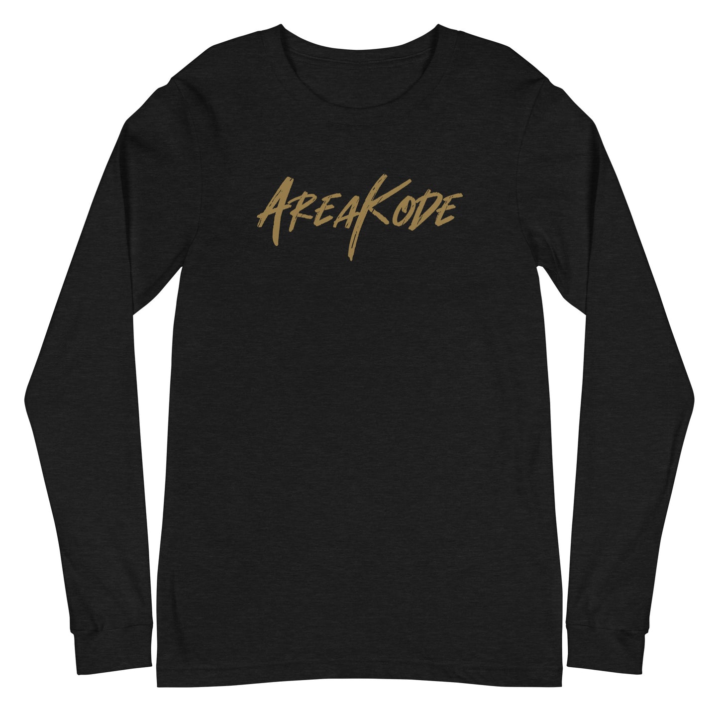 AreaKode - Unisex Long Sleeve (gold)