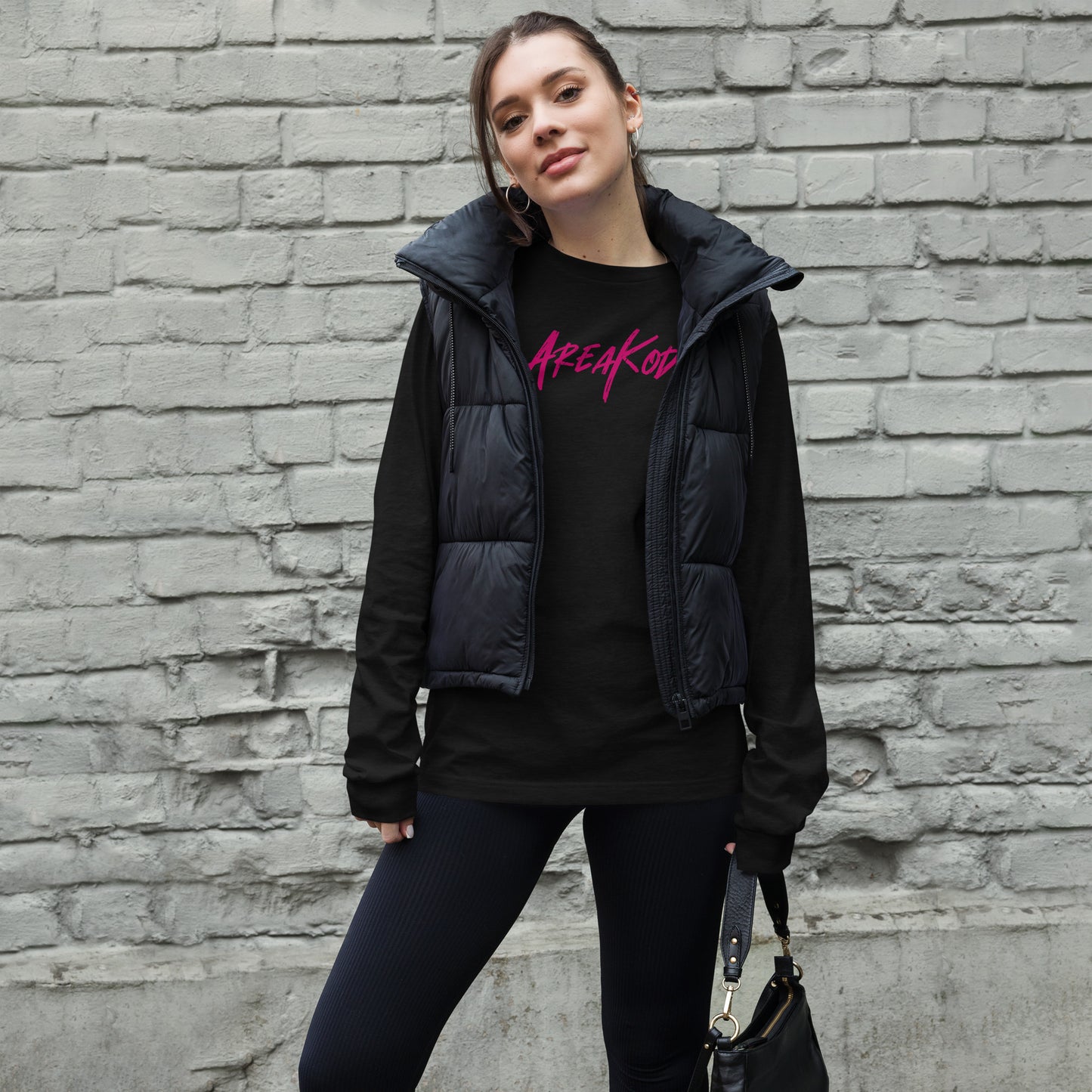 AreaKode - Unisex Long Sleeve (fuchsia)