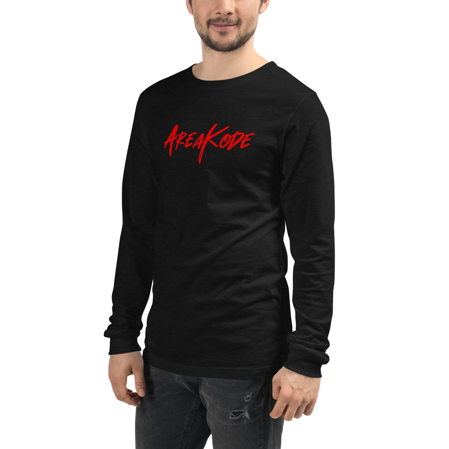 AreaKode - Unisex Long Sleeve (red)