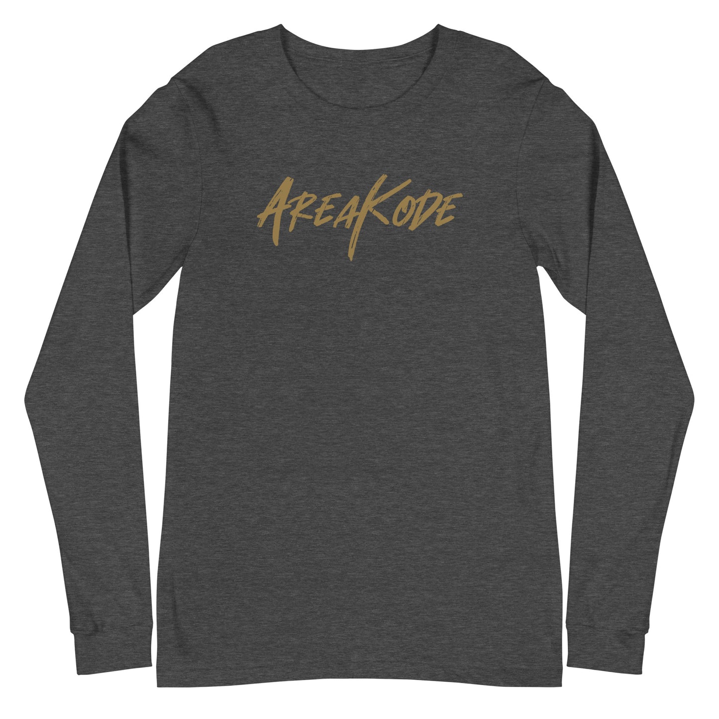 AreaKode - Unisex Long Sleeve (gold)