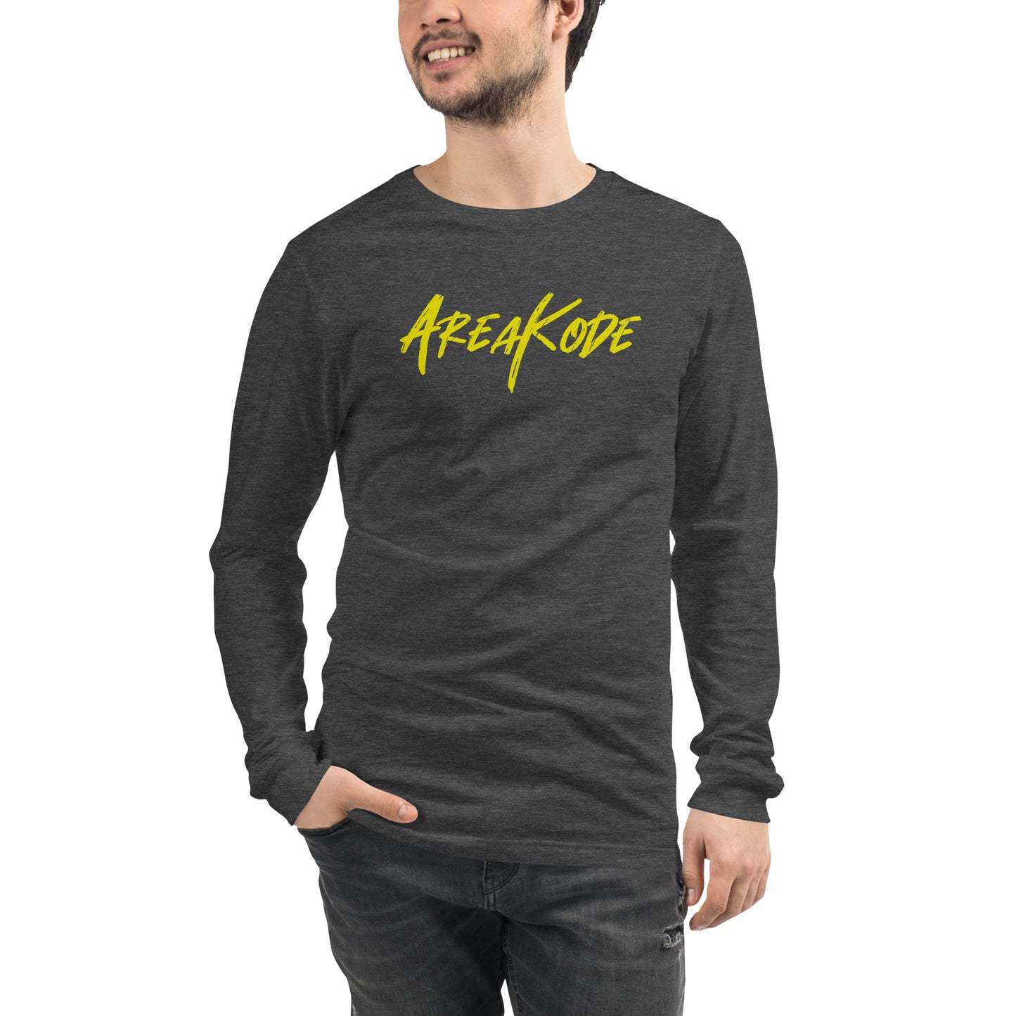 AreaKode - Unisex Long Sleeve (yellow)