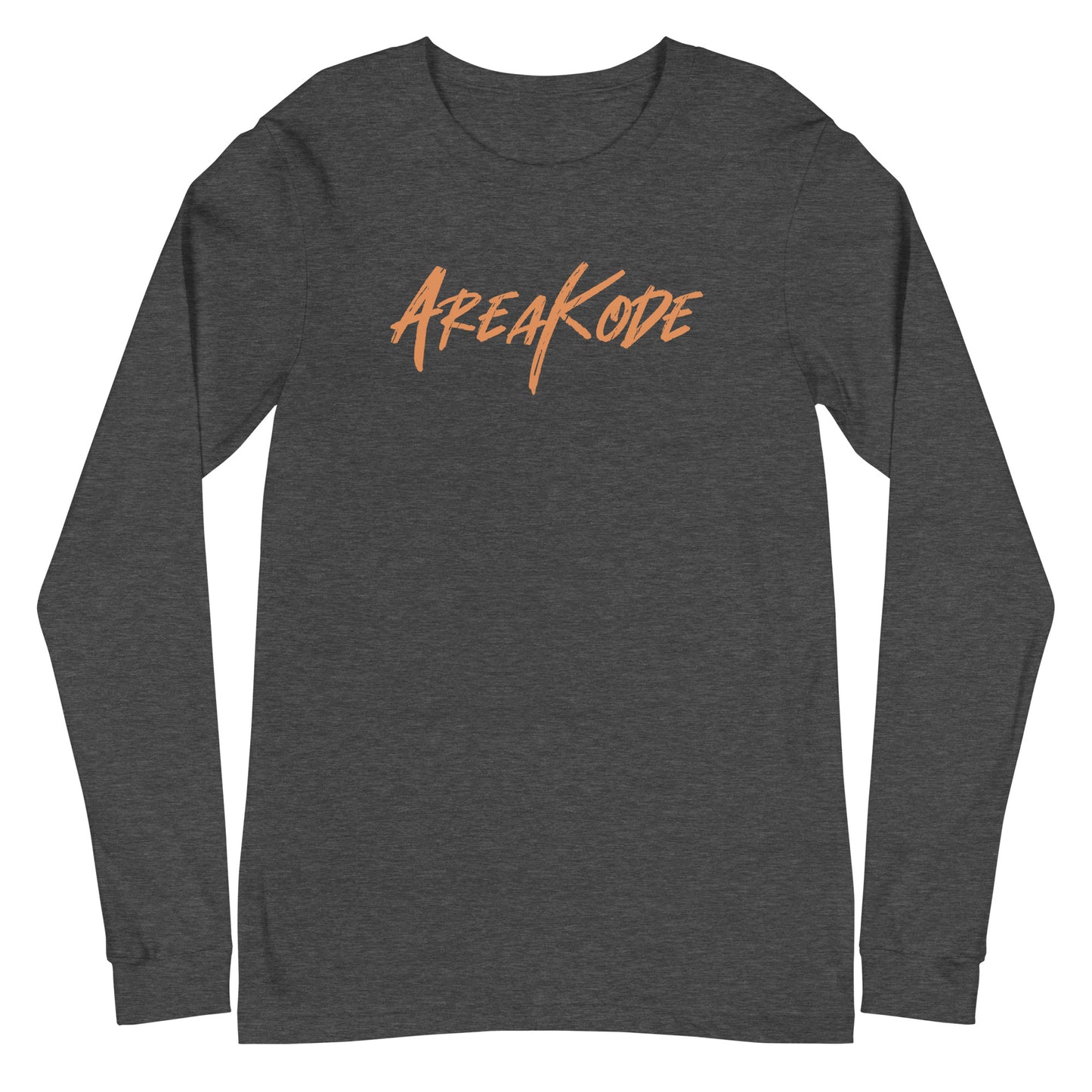 AreaKode| Unisex Long Sleeve (orange)