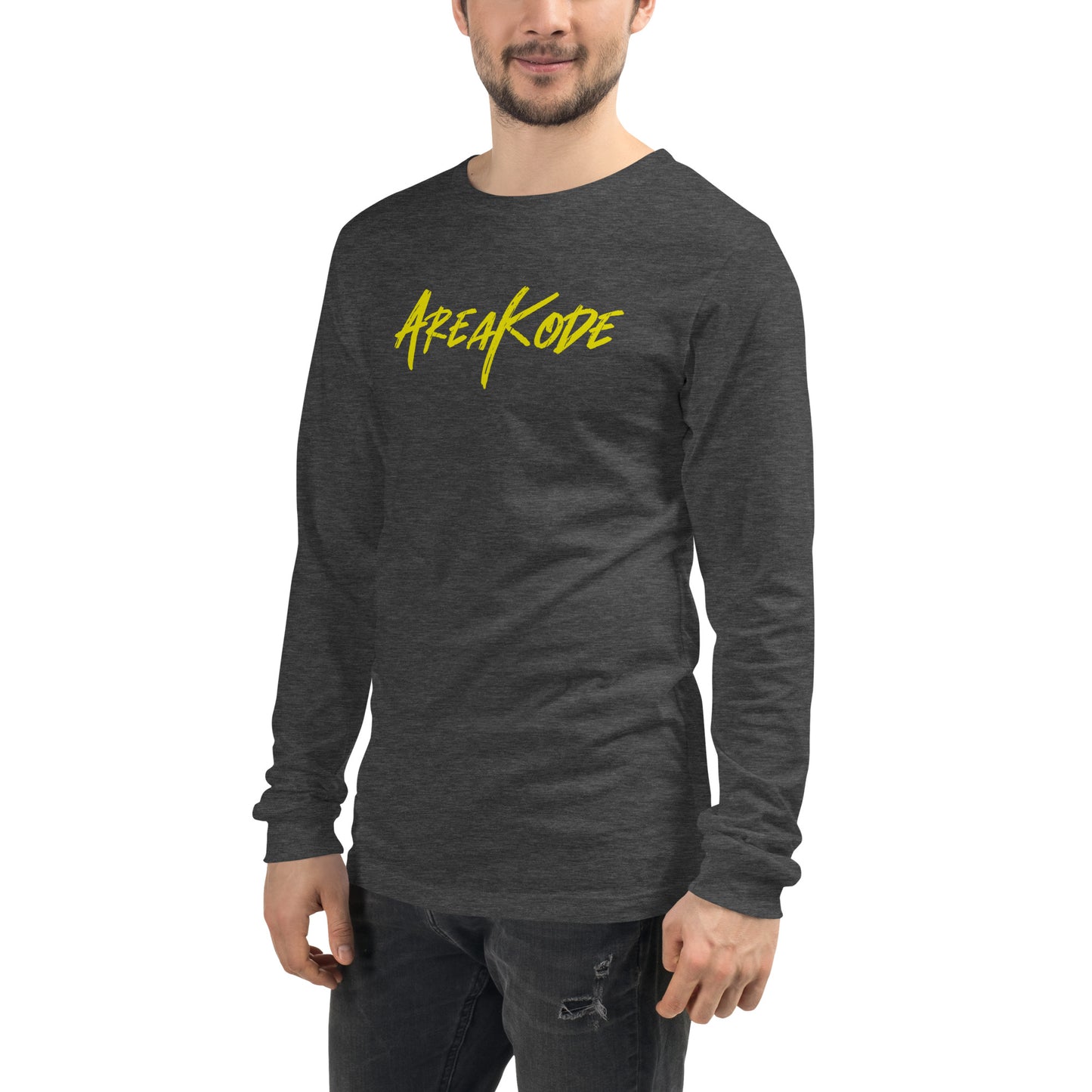 AreaKode - Unisex Long Sleeve (yellow)
