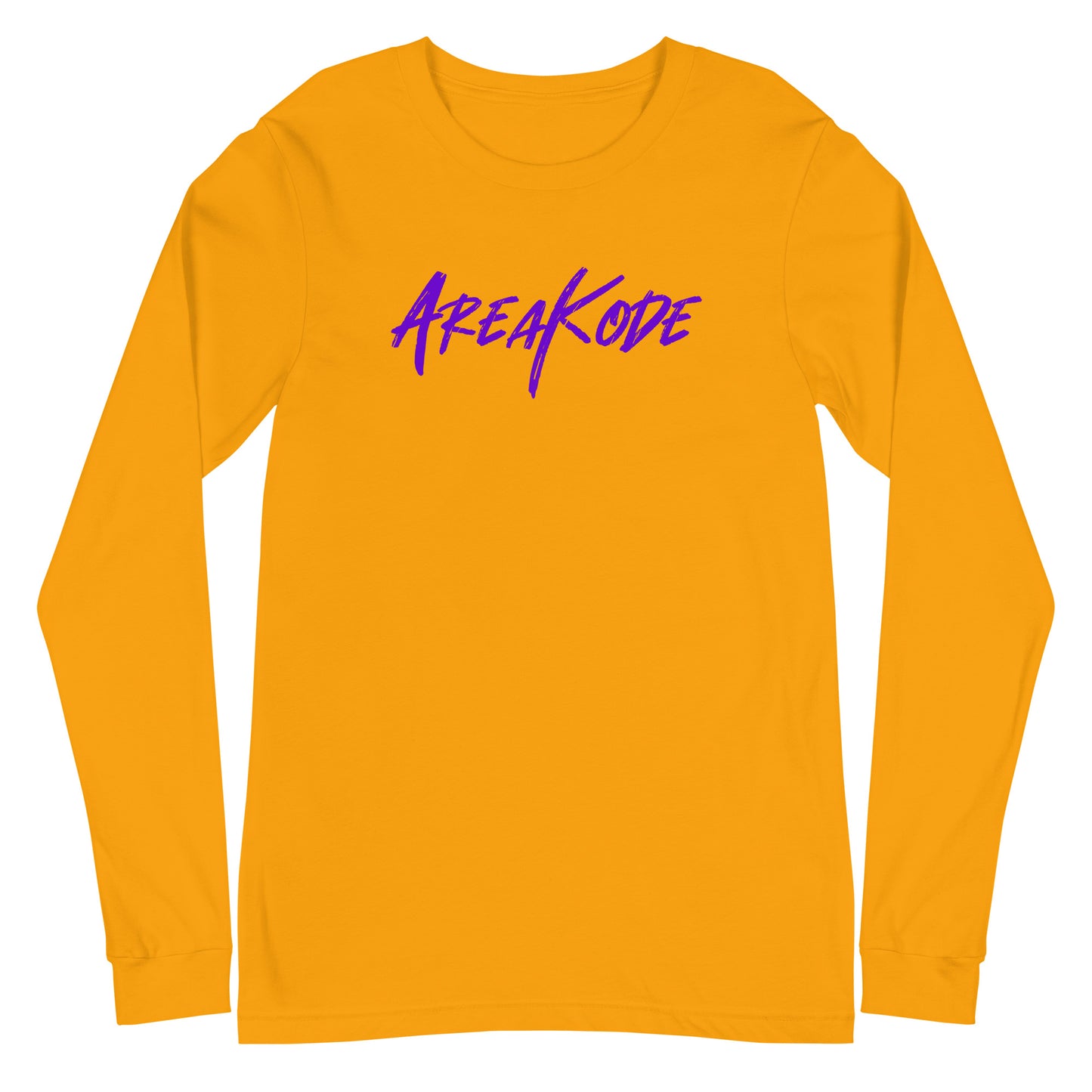 AreaKode - Unisex Long Sleeve (purple)