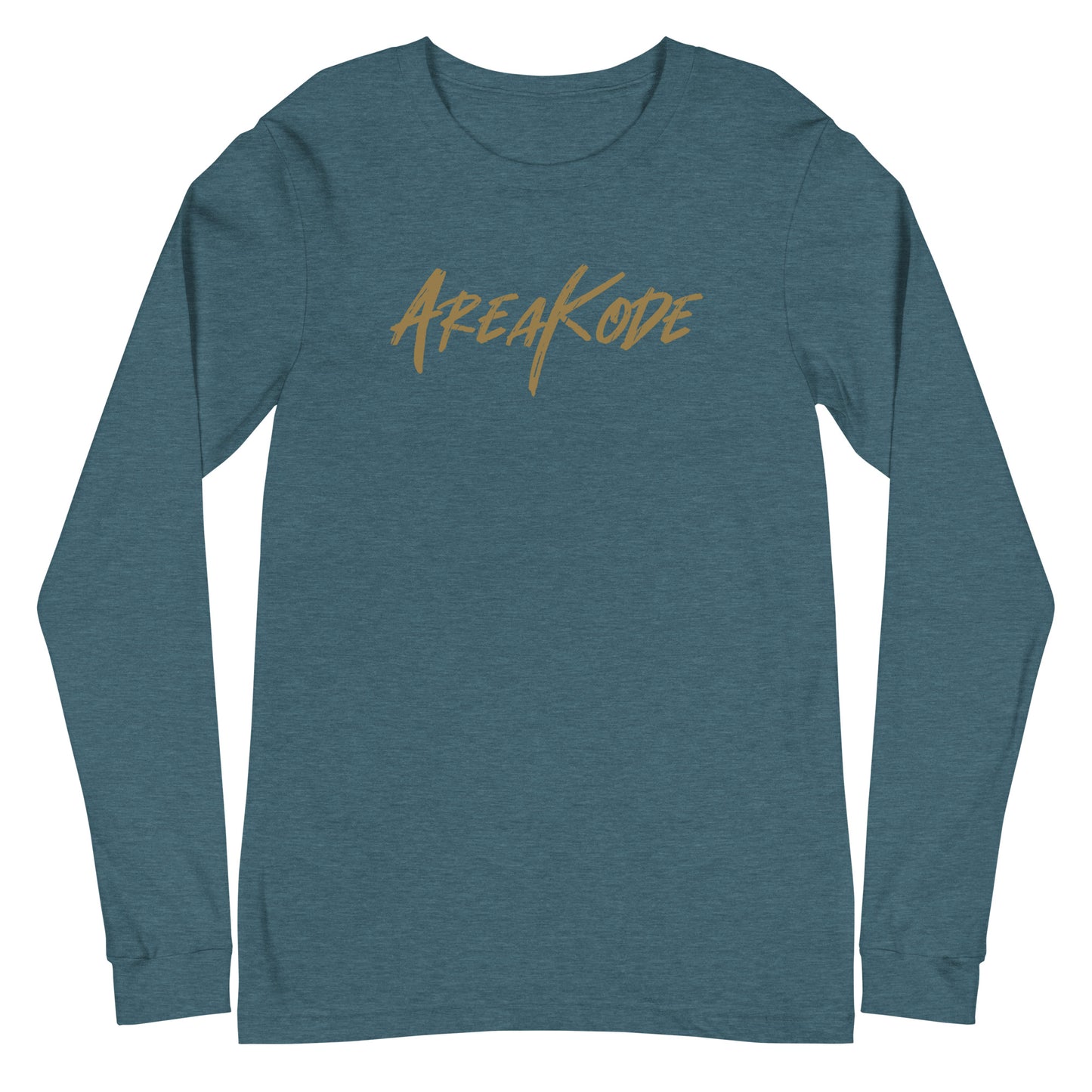 AreaKode - Unisex Long Sleeve (gold)