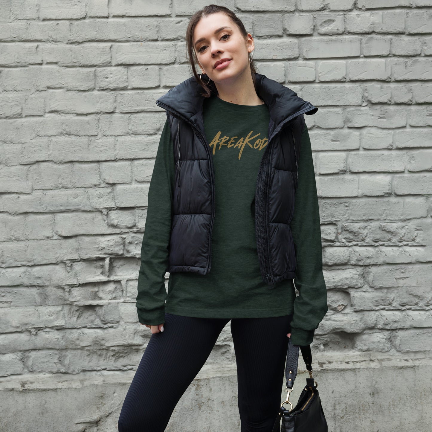 AreaKode - Unisex Long Sleeve (gold)
