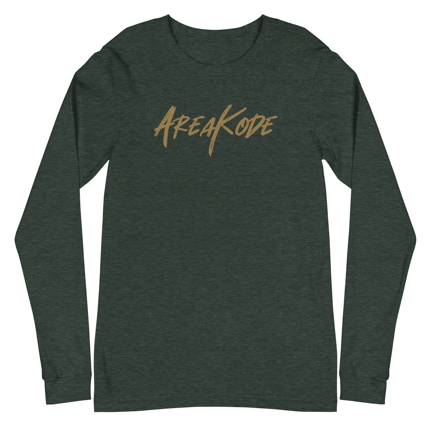 AreaKode - Unisex Long Sleeve (gold)
