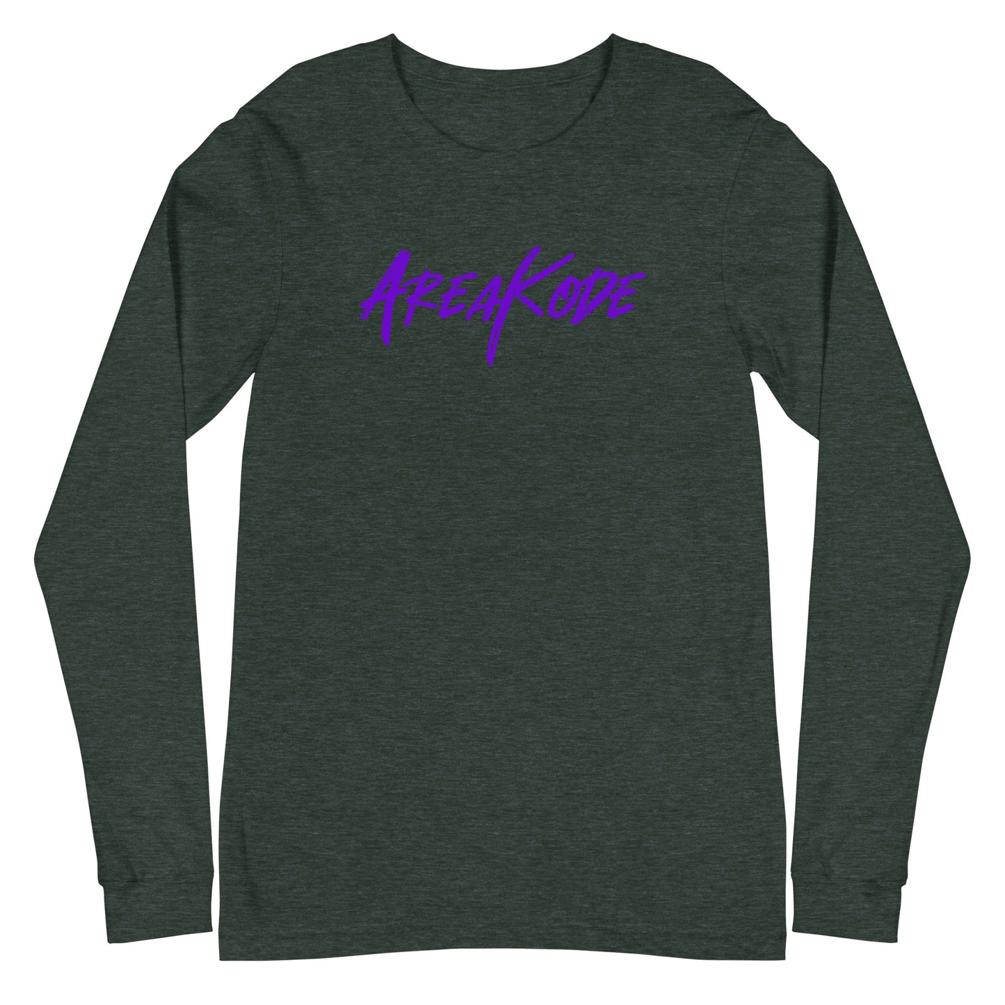 AreaKode - Unisex Long Sleeve (purple)