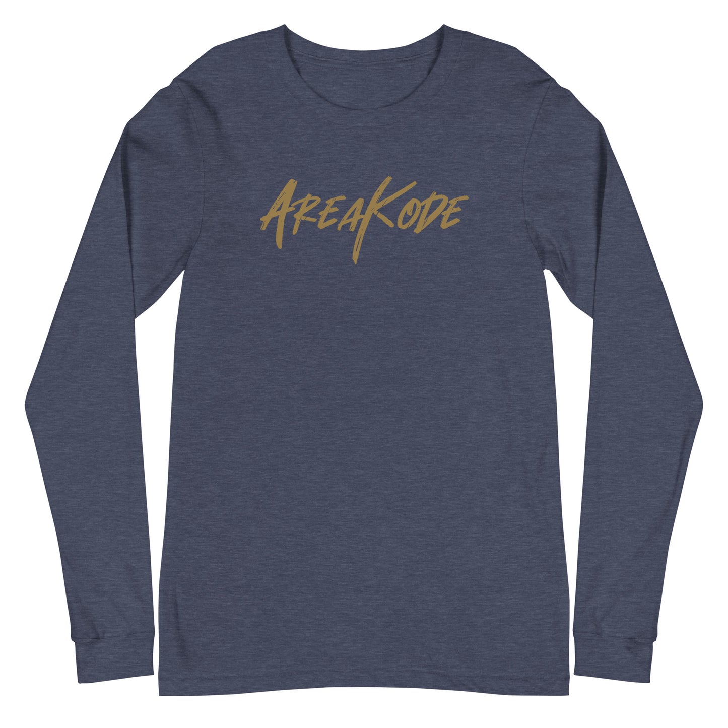 AreaKode - Unisex Long Sleeve (gold)