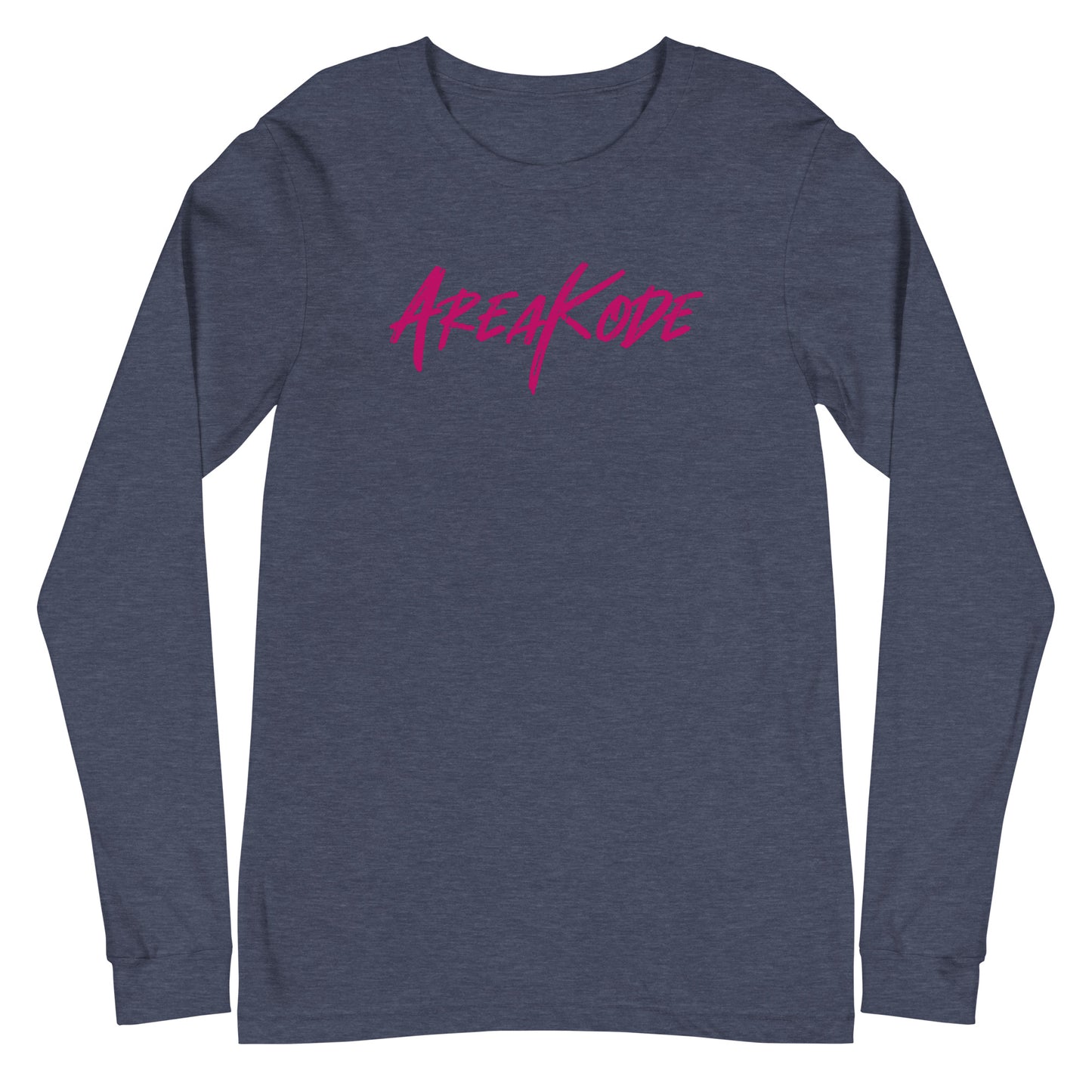 AreaKode - Unisex Long Sleeve (fuchsia)