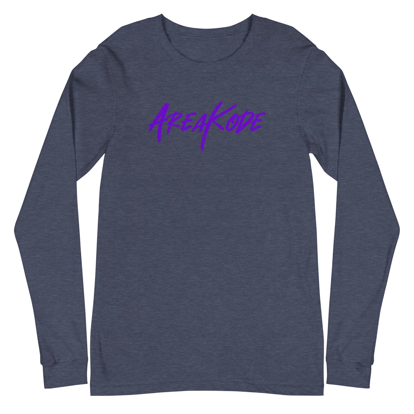 AreaKode - Unisex Long Sleeve (purple)