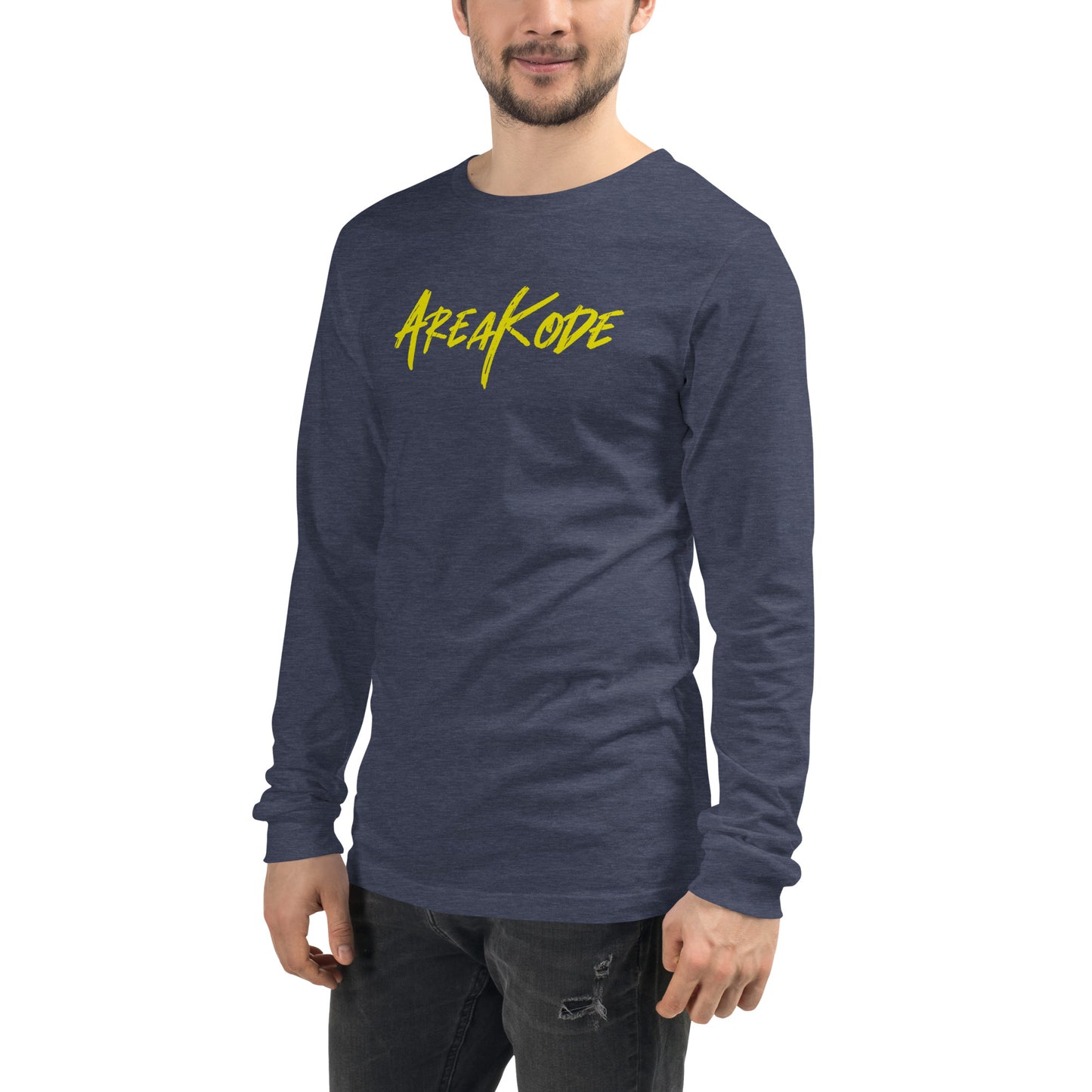 AreaKode - Unisex Long Sleeve (yellow)