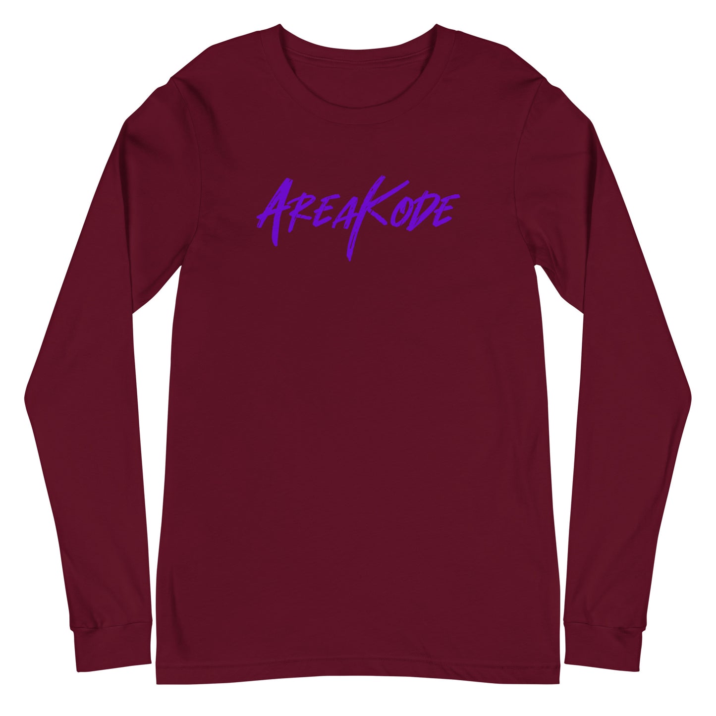 AreaKode - Unisex Long Sleeve (purple)