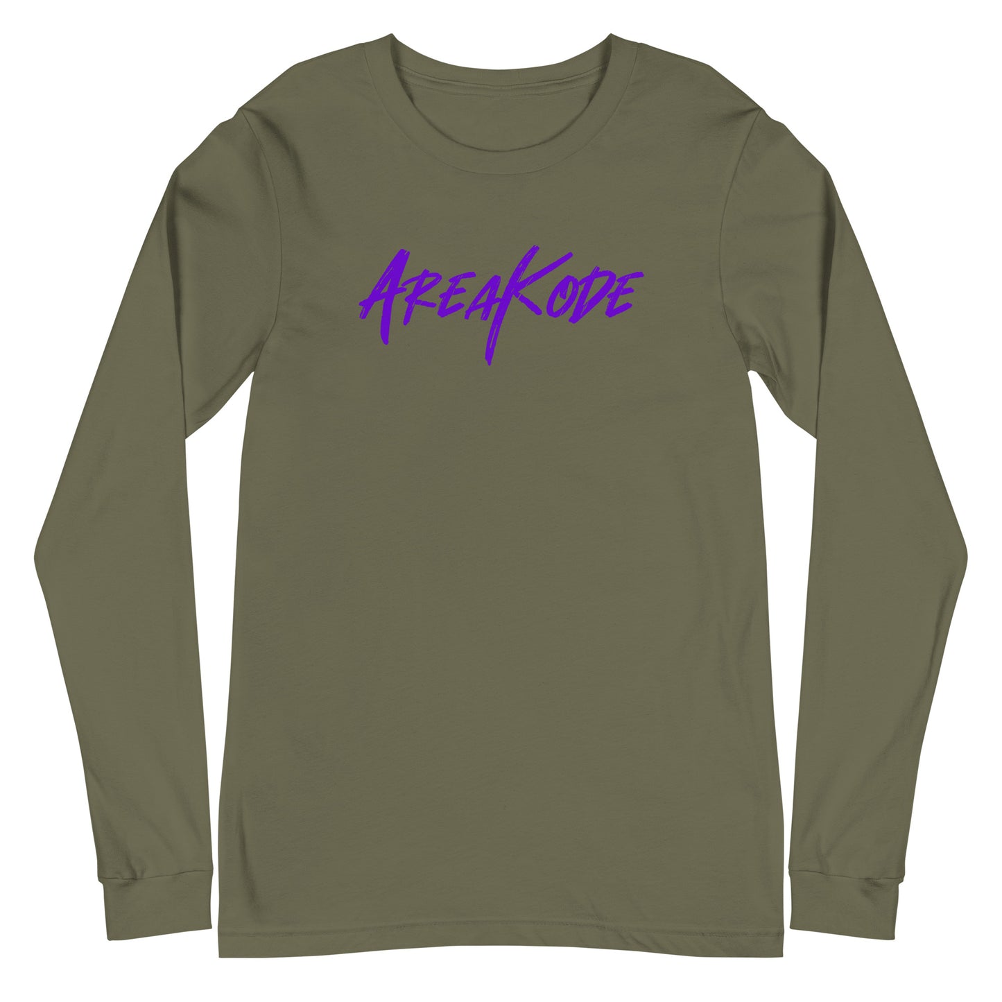 AreaKode - Unisex Long Sleeve (purple)