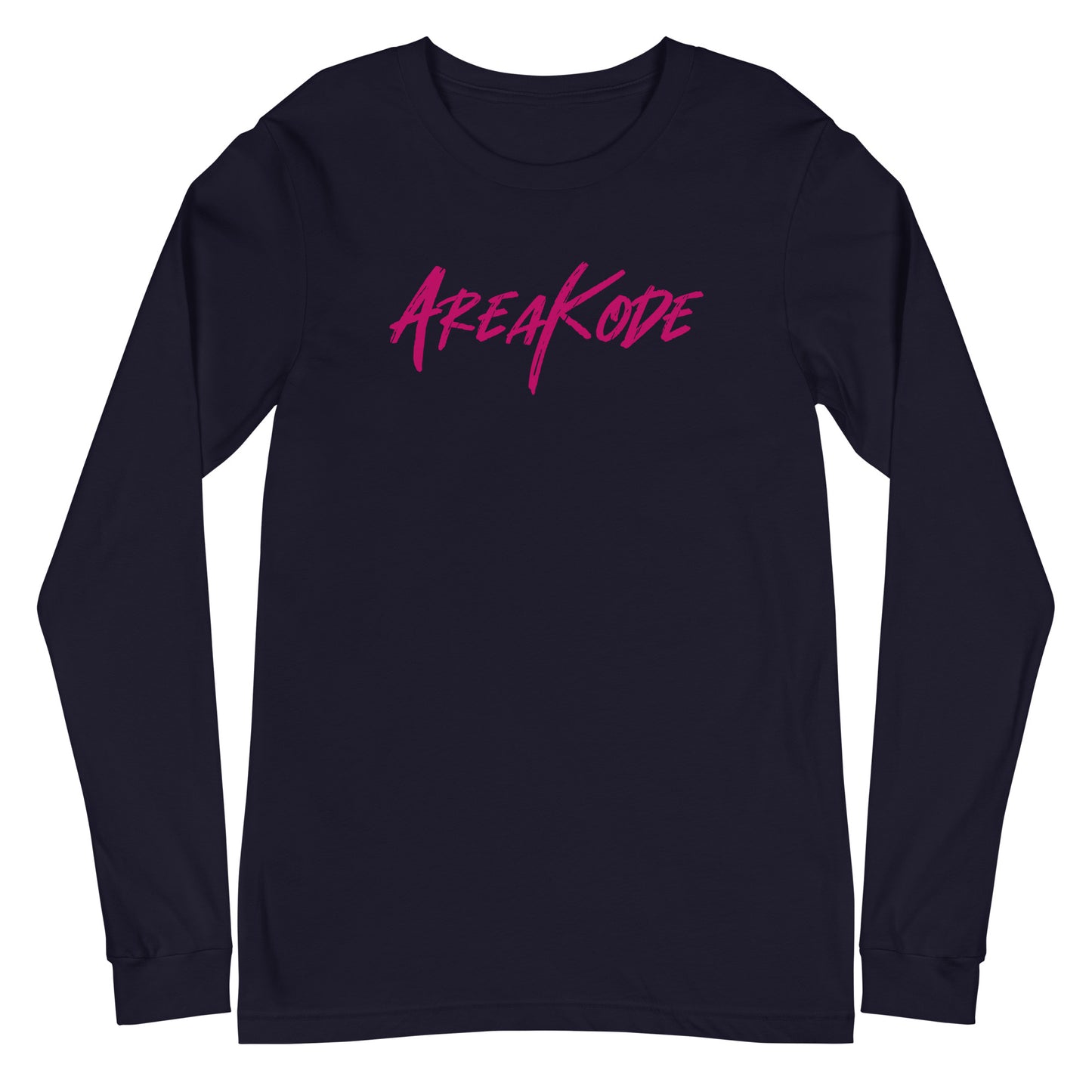 AreaKode - Unisex Long Sleeve (fuchsia)