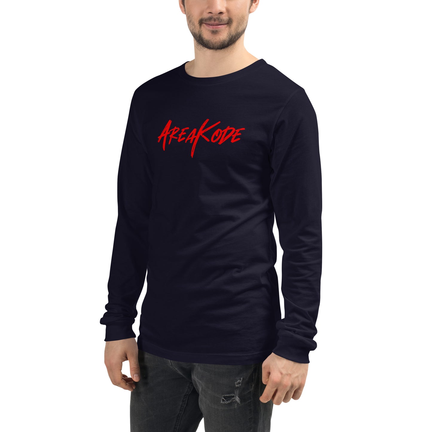 AreaKode - Unisex Long Sleeve (red)