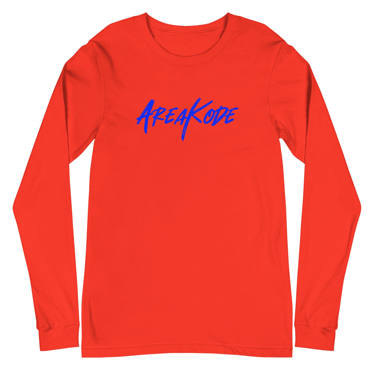 AreaKode - Unisex Long Sleeve (blue)
