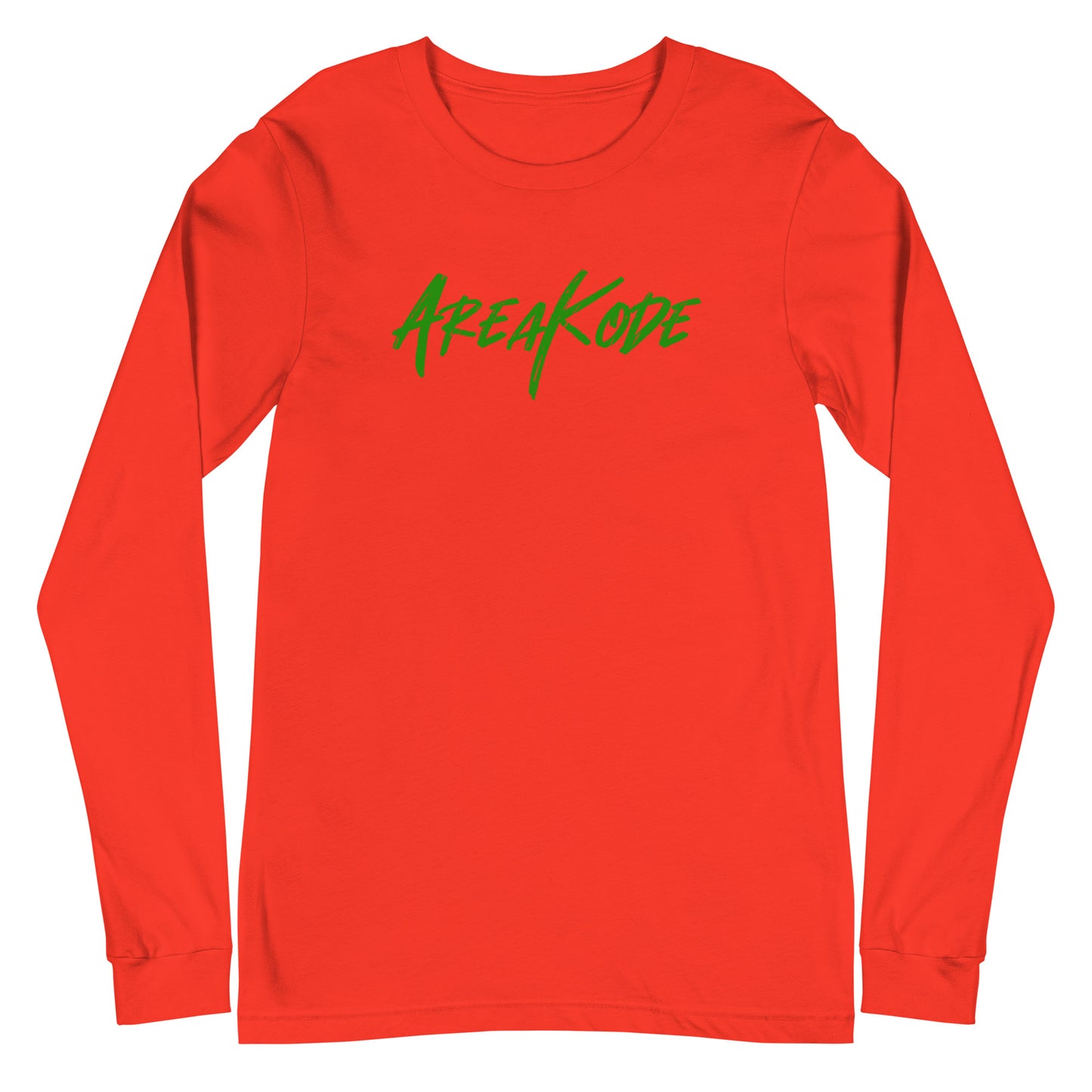 AreaKode - Unisex Long Sleeve (green)