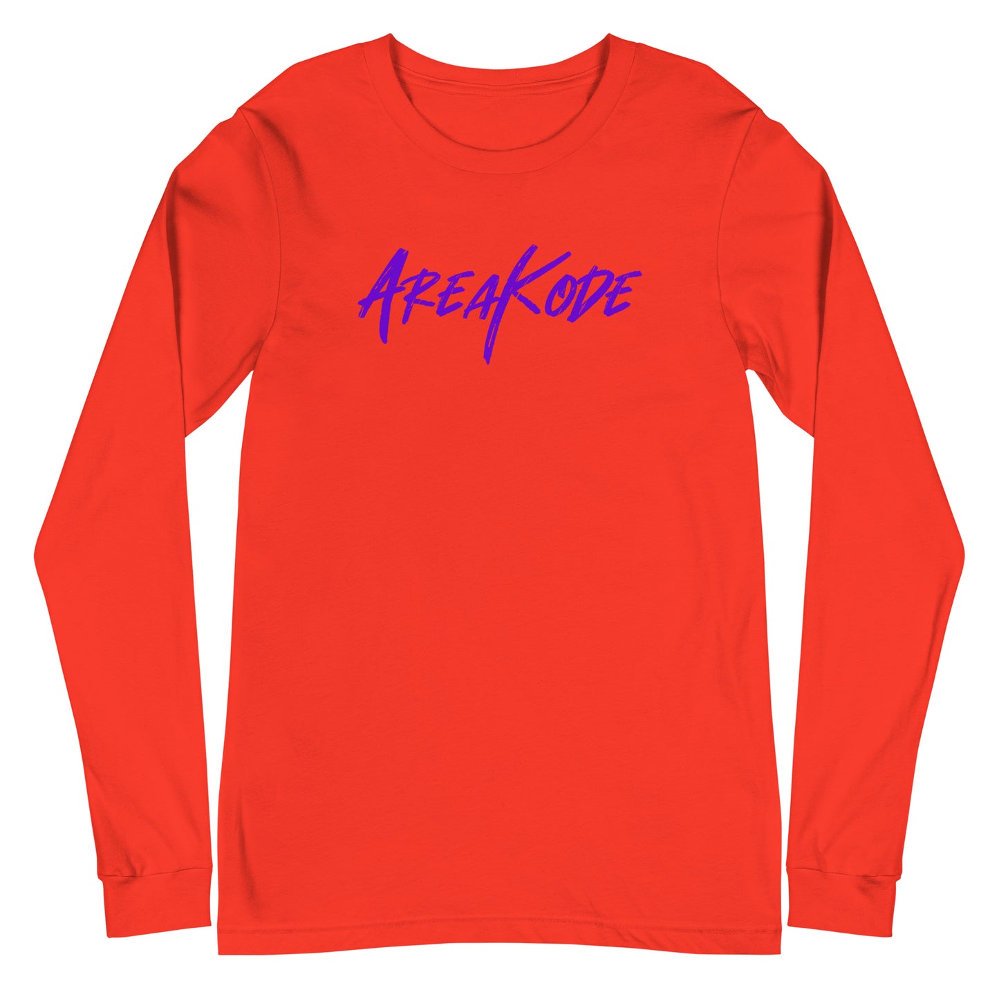 AreaKode - Unisex Long Sleeve (purple)