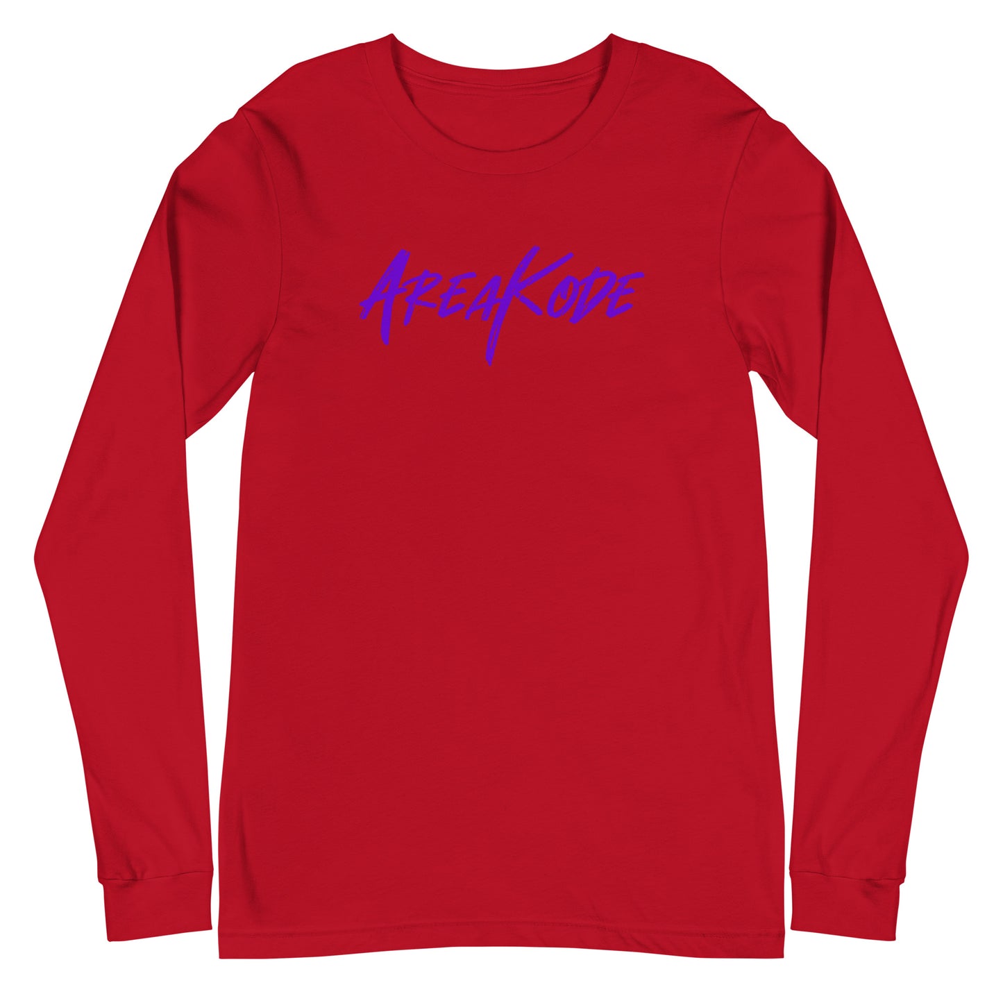 AreaKode - Unisex Long Sleeve (purple)