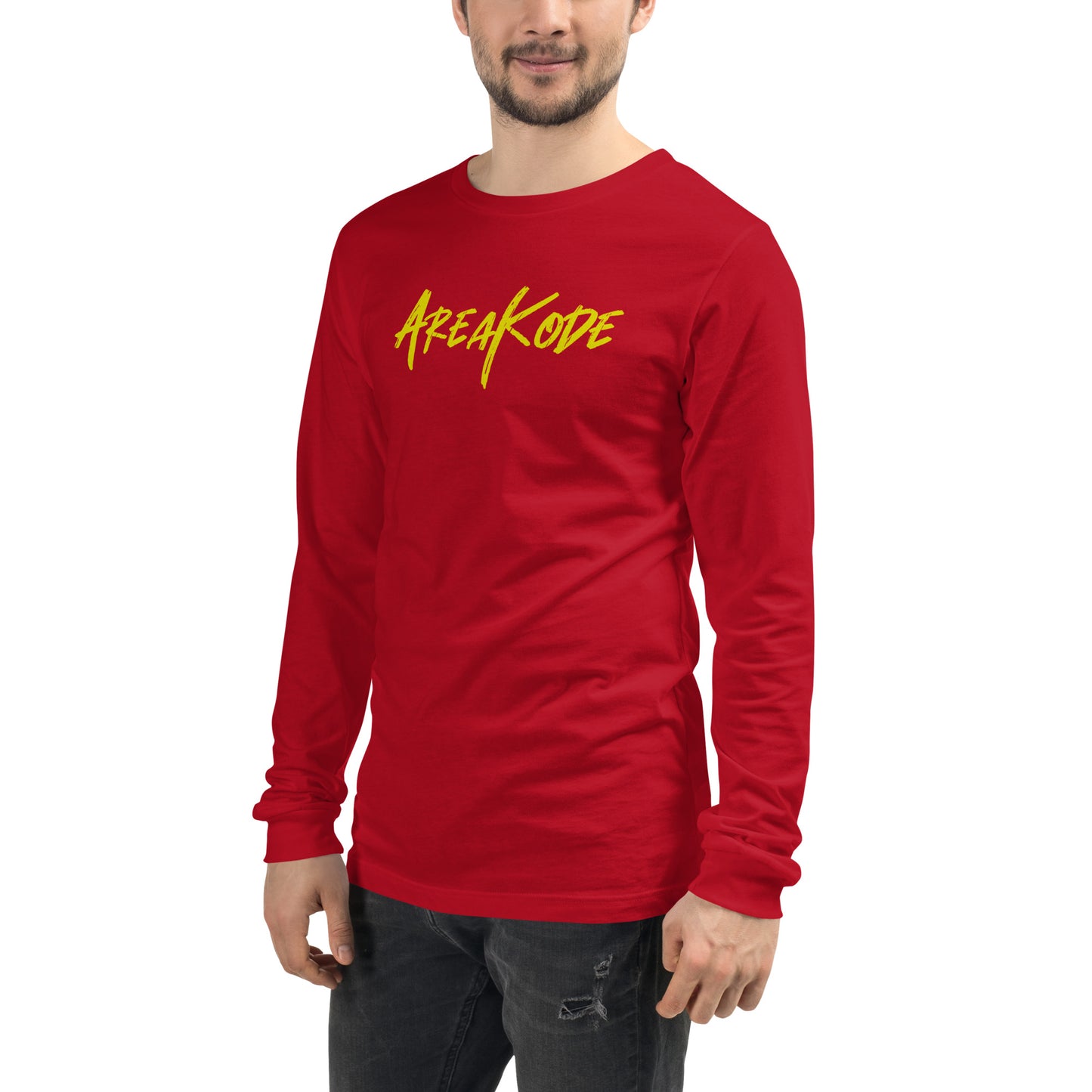 AreaKode - Unisex Long Sleeve (yellow)
