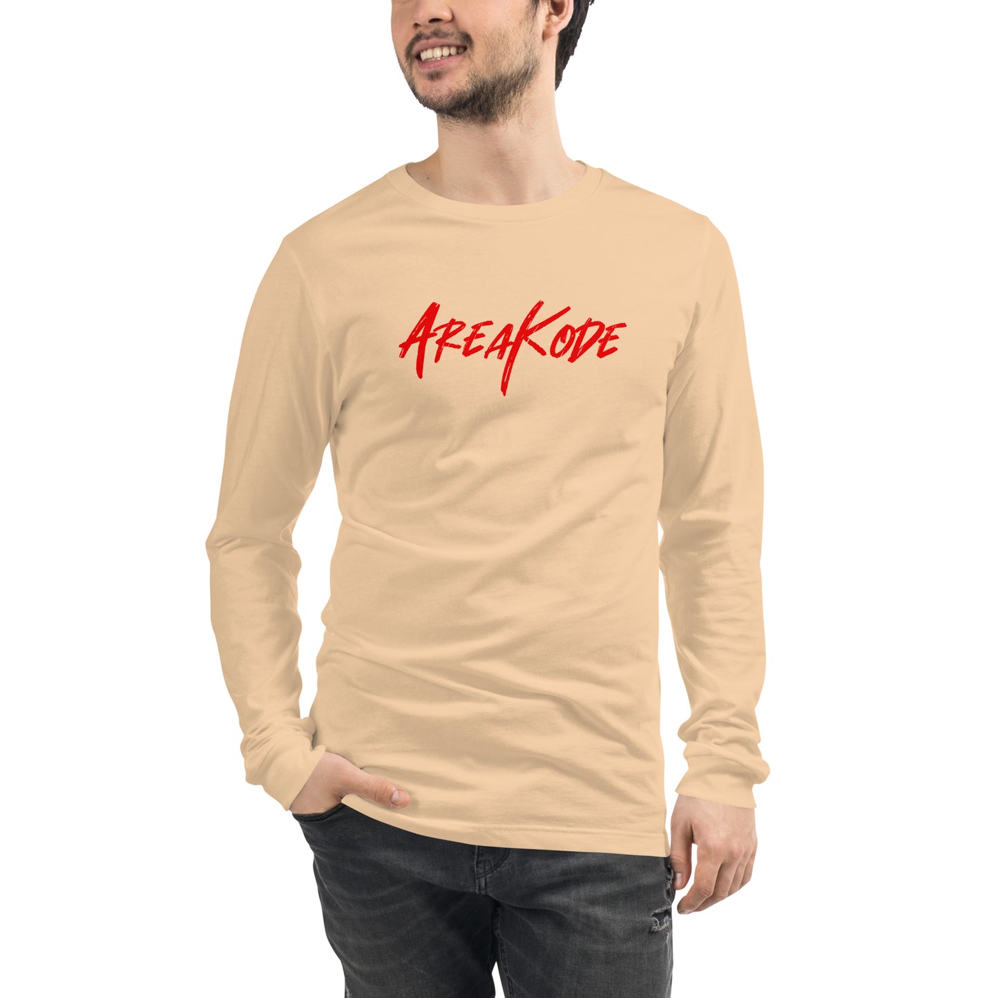 AreaKode - Unisex Long Sleeve (red)