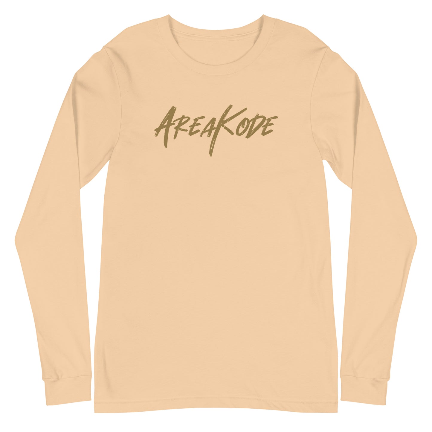 AreaKode - Unisex Long Sleeve (gold)