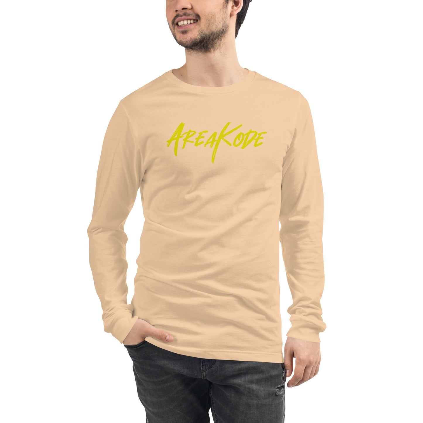 AreaKode - Unisex Long Sleeve (yellow)
