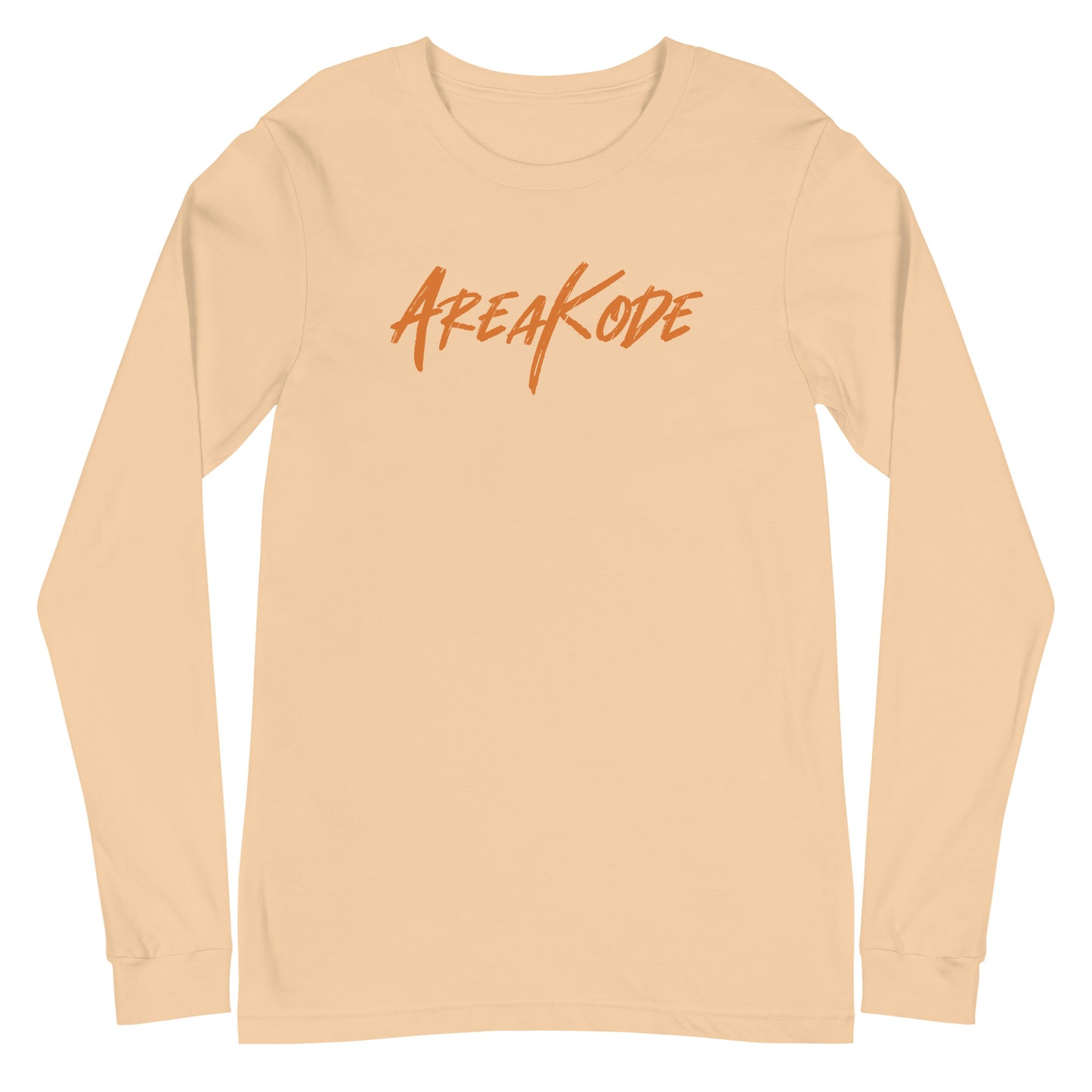 AreaKode| Unisex Long Sleeve (orange)