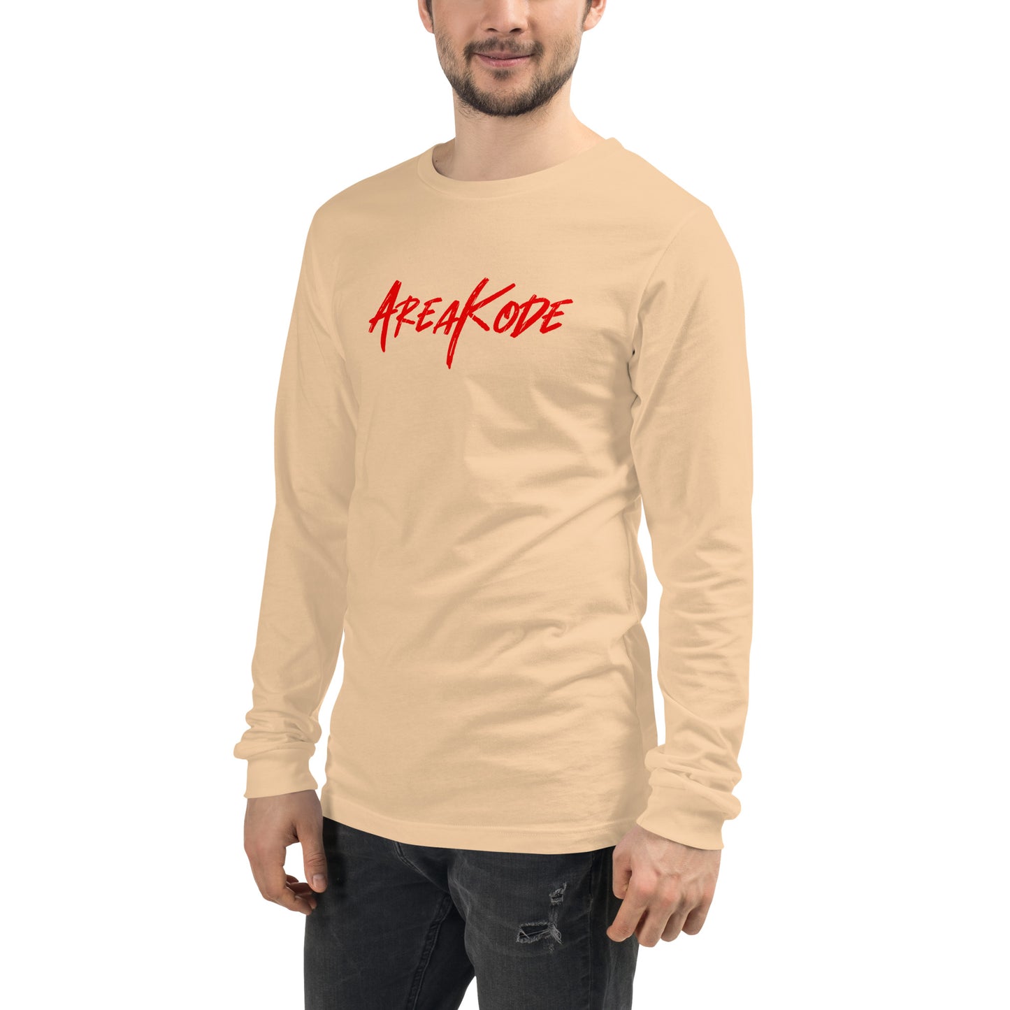 AreaKode - Unisex Long Sleeve (red)