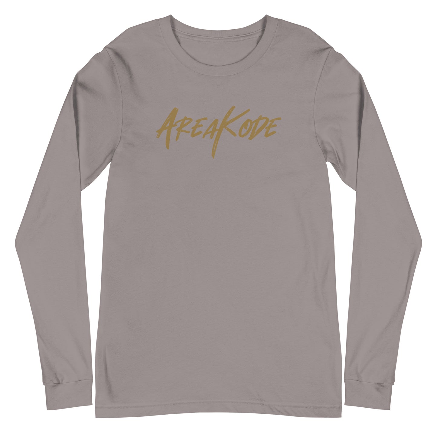AreaKode - Unisex Long Sleeve (gold)