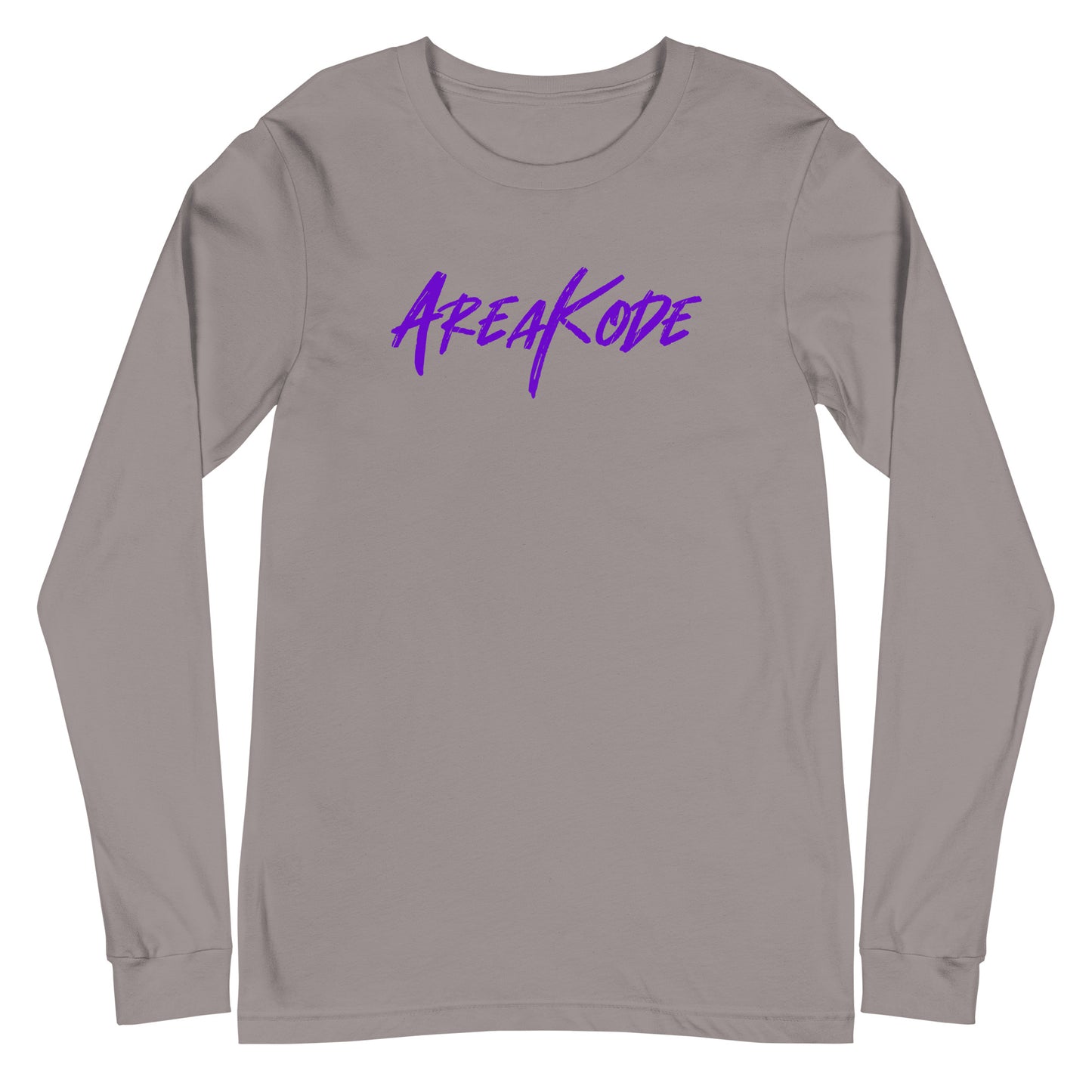 AreaKode - Unisex Long Sleeve (purple)