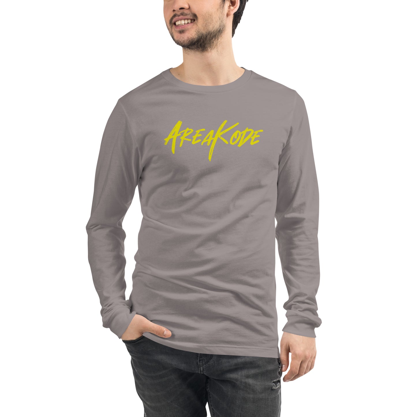 AreaKode - Unisex Long Sleeve (yellow)